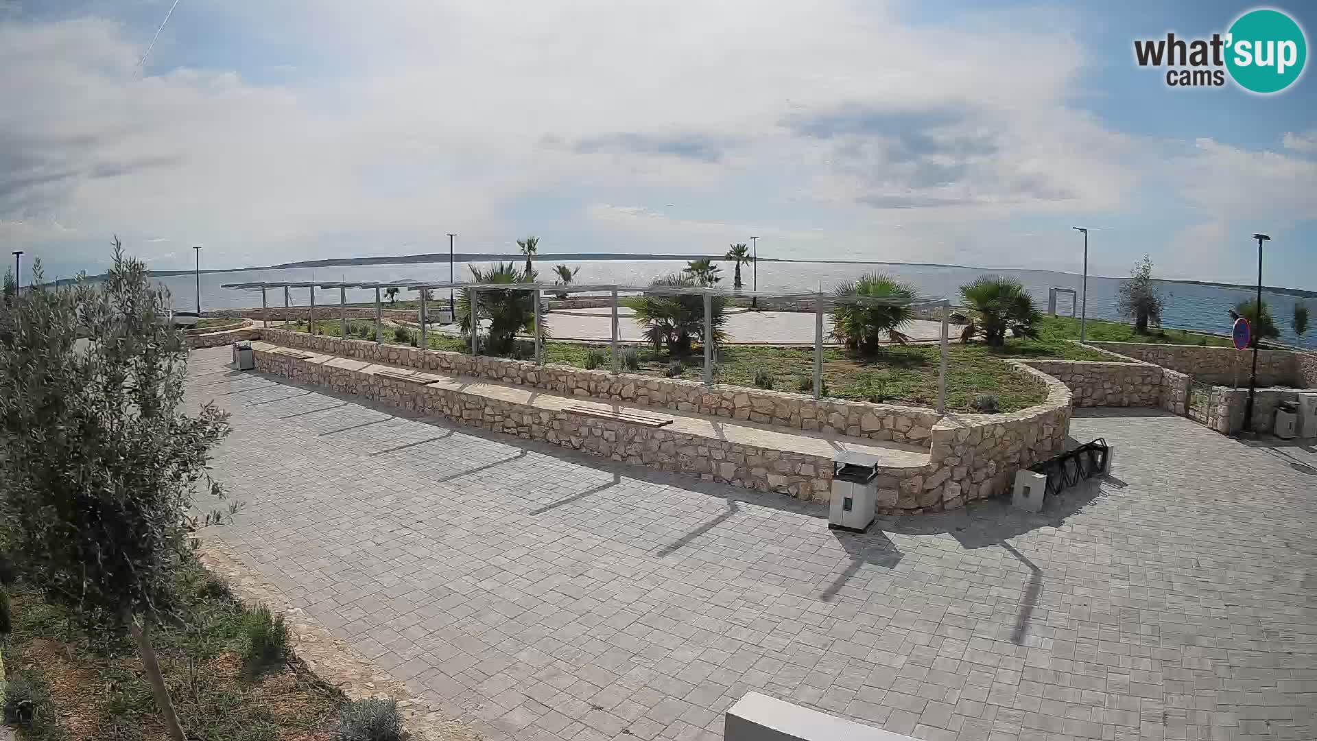 Mandre Summer Stage Webcam – Velika điga | Pag Island