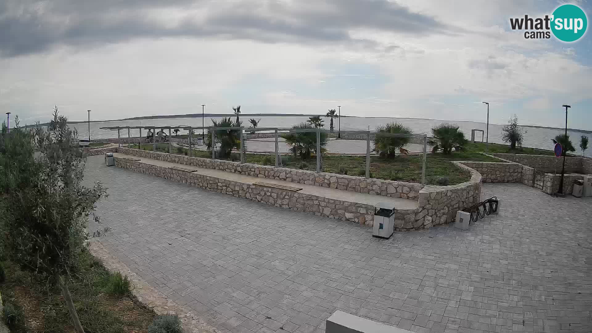 Webcam Mandre – Scène estivale Velika điga | Île de Pag
