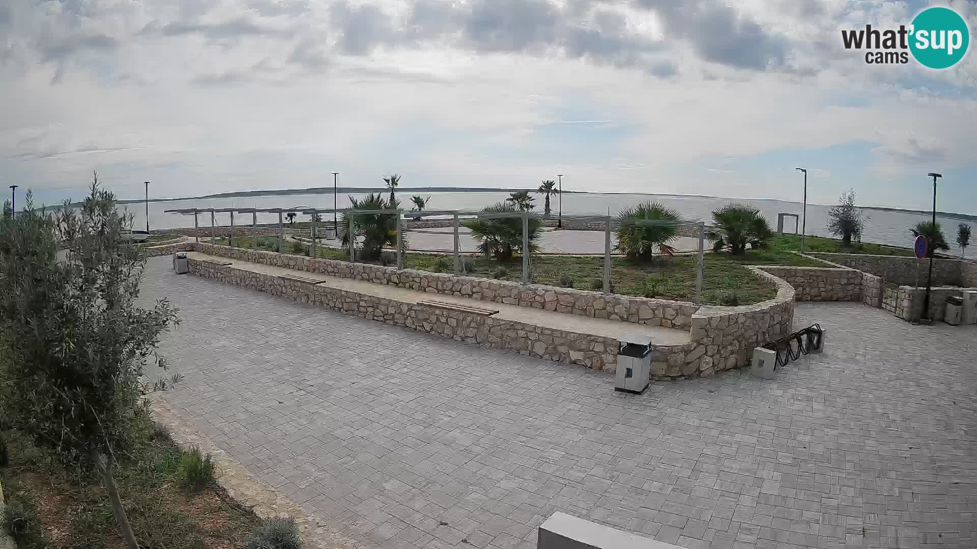 Webcam Mandre – Scène estivale Velika điga | Île de Pag