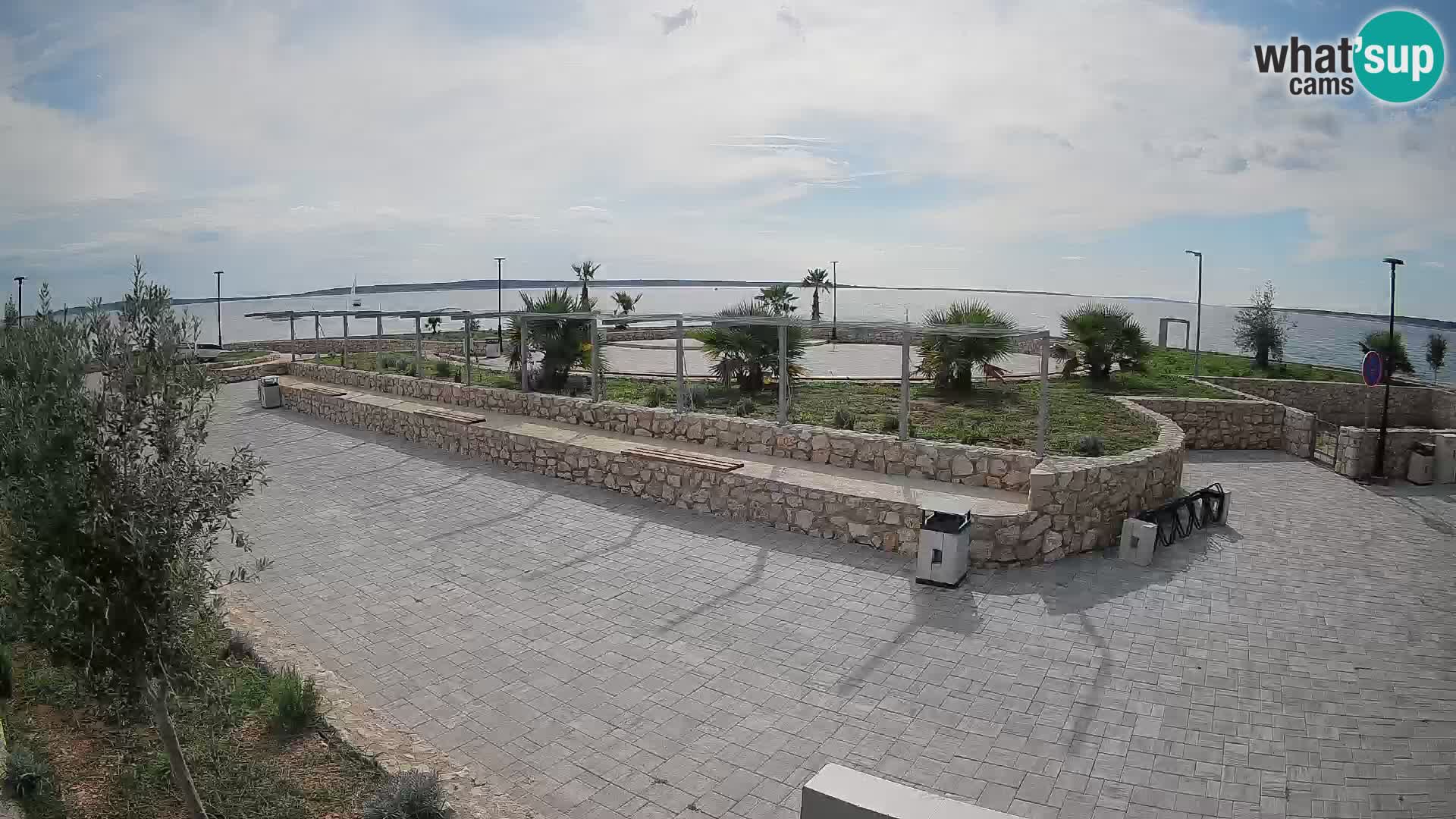 Mandre Summer Stage Webcam – Velika điga | Pag Island