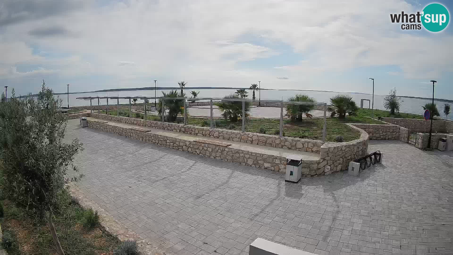 Webcam Mandre – Scène estivale Velika điga | Île de Pag
