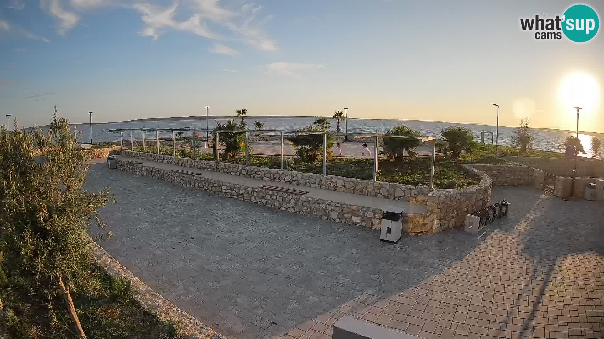 Mandre Summer Stage Webcam – Velika điga | Pag Island