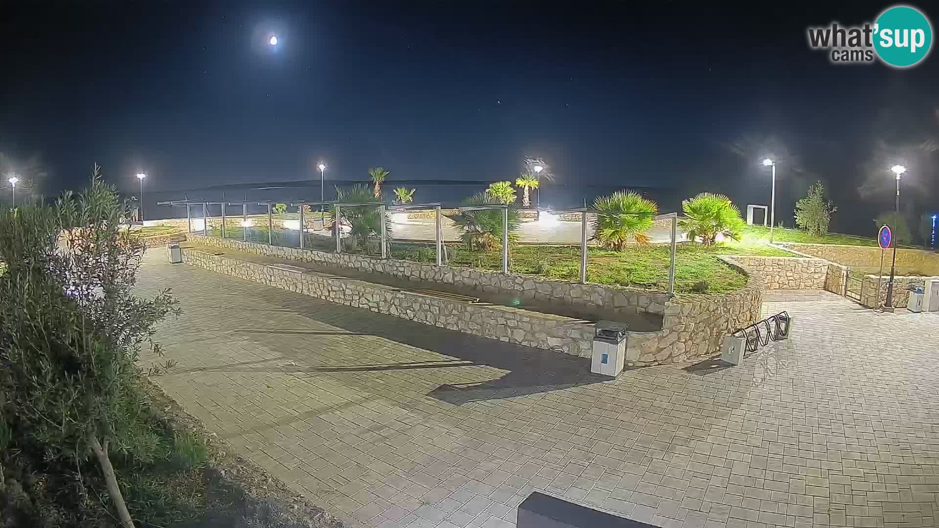 Webcam Mandre – Scène estivale Velika điga | Île de Pag