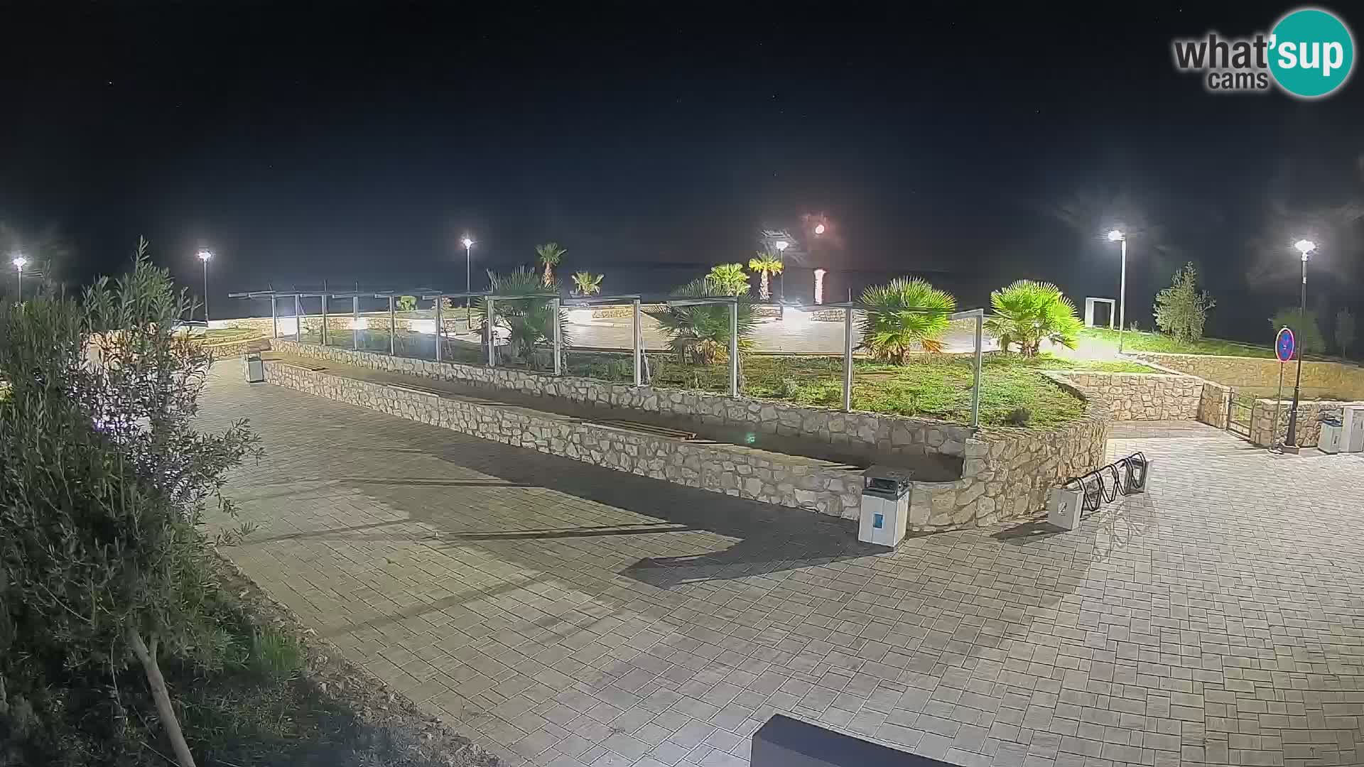 Webcam Mandre – Scène estivale Velika điga | Île de Pag