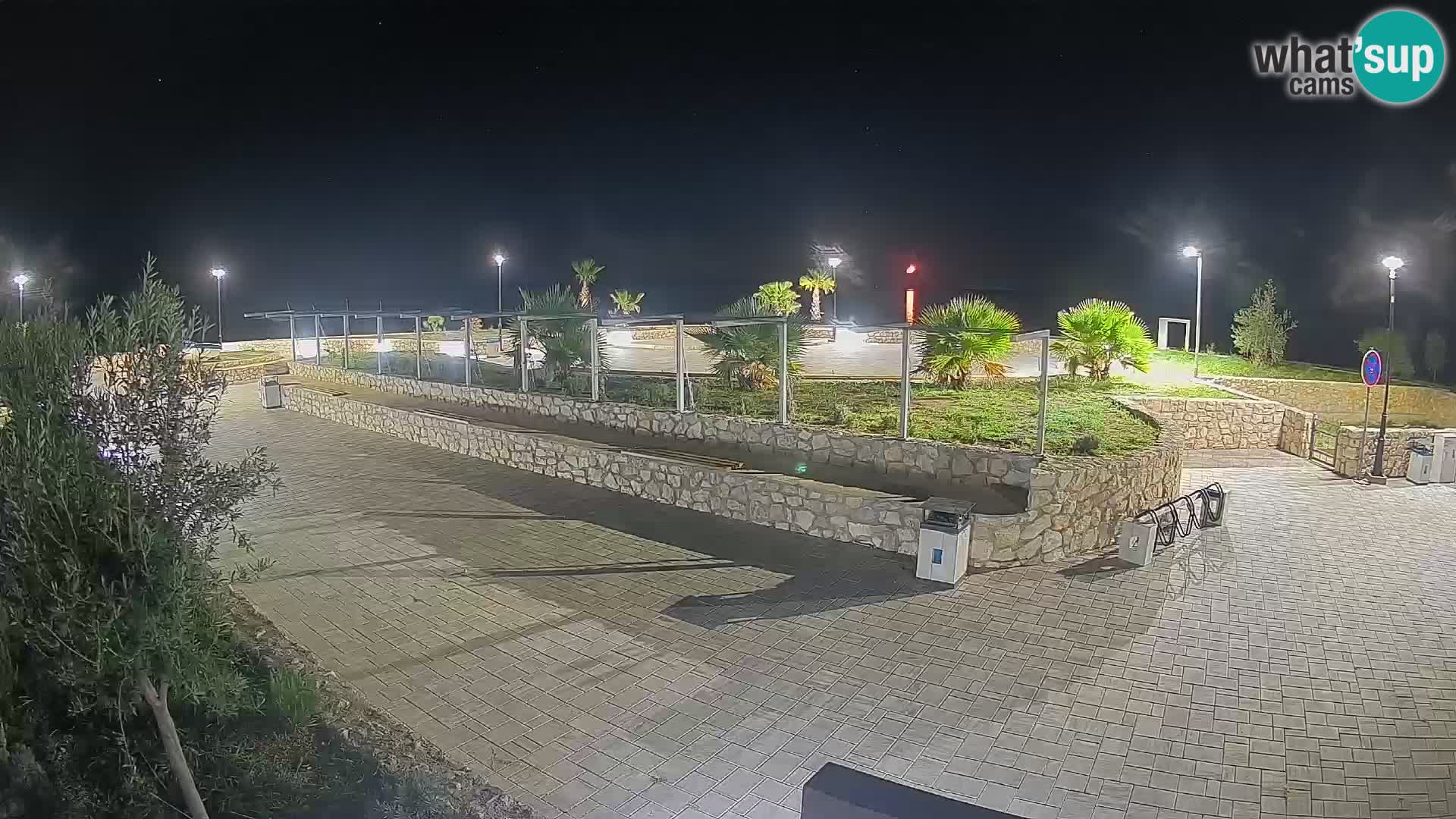 Mandre Summer Stage Webcam – Velika điga | Pag Island