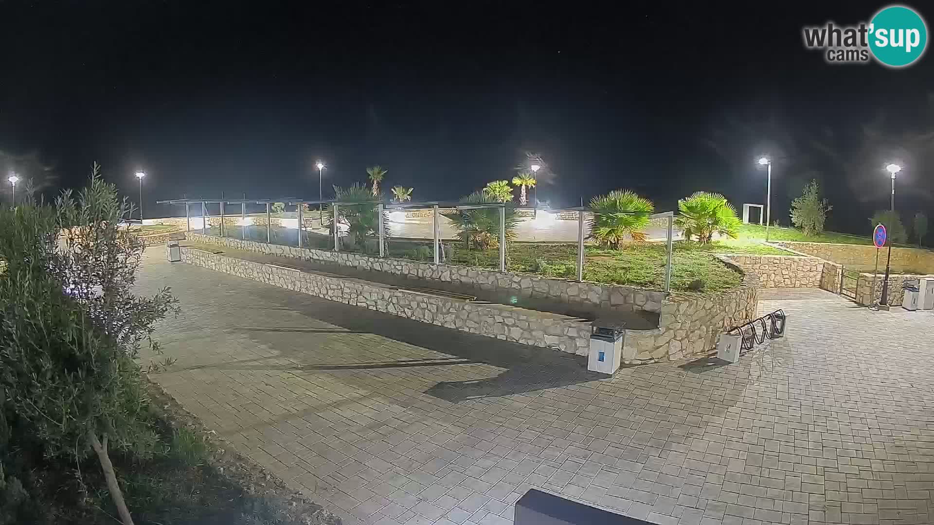 Mandre Summer Stage Webcam – Velika điga | Pag Island