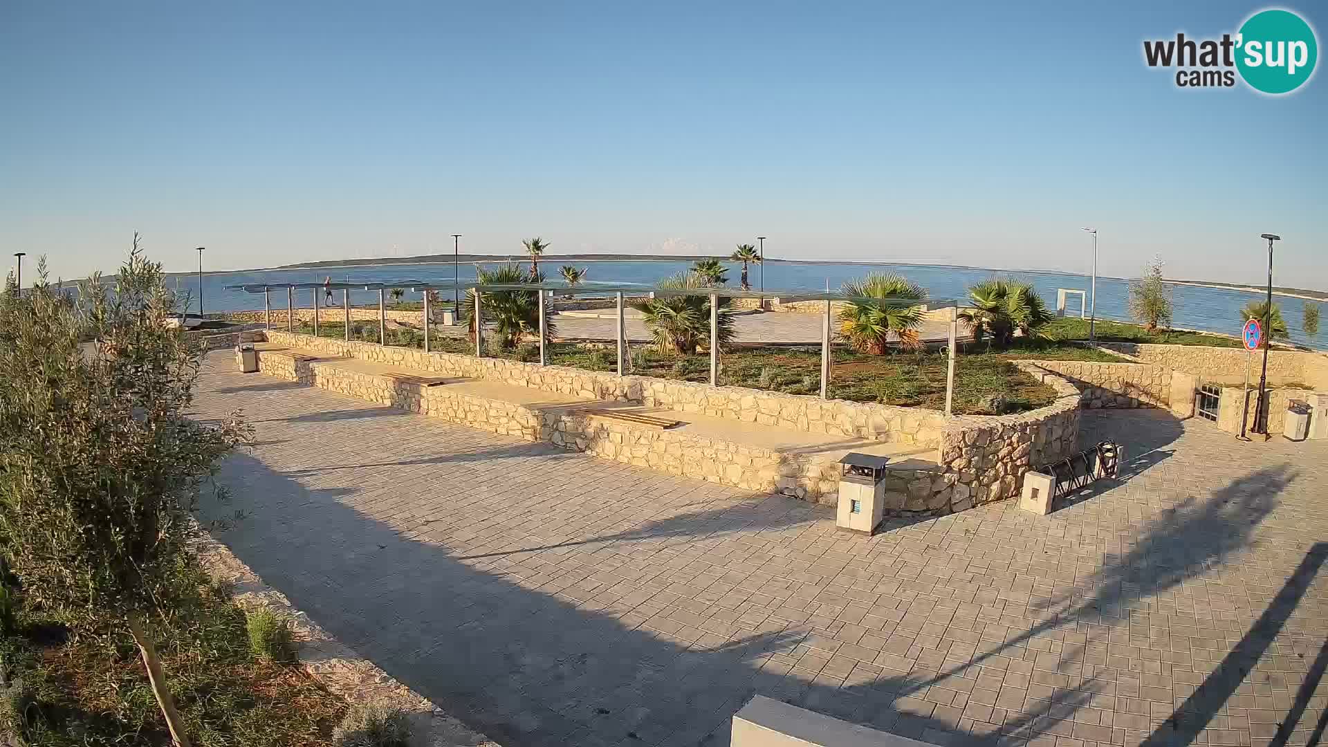 Webcam Mandre – Scène estivale Velika điga | Île de Pag