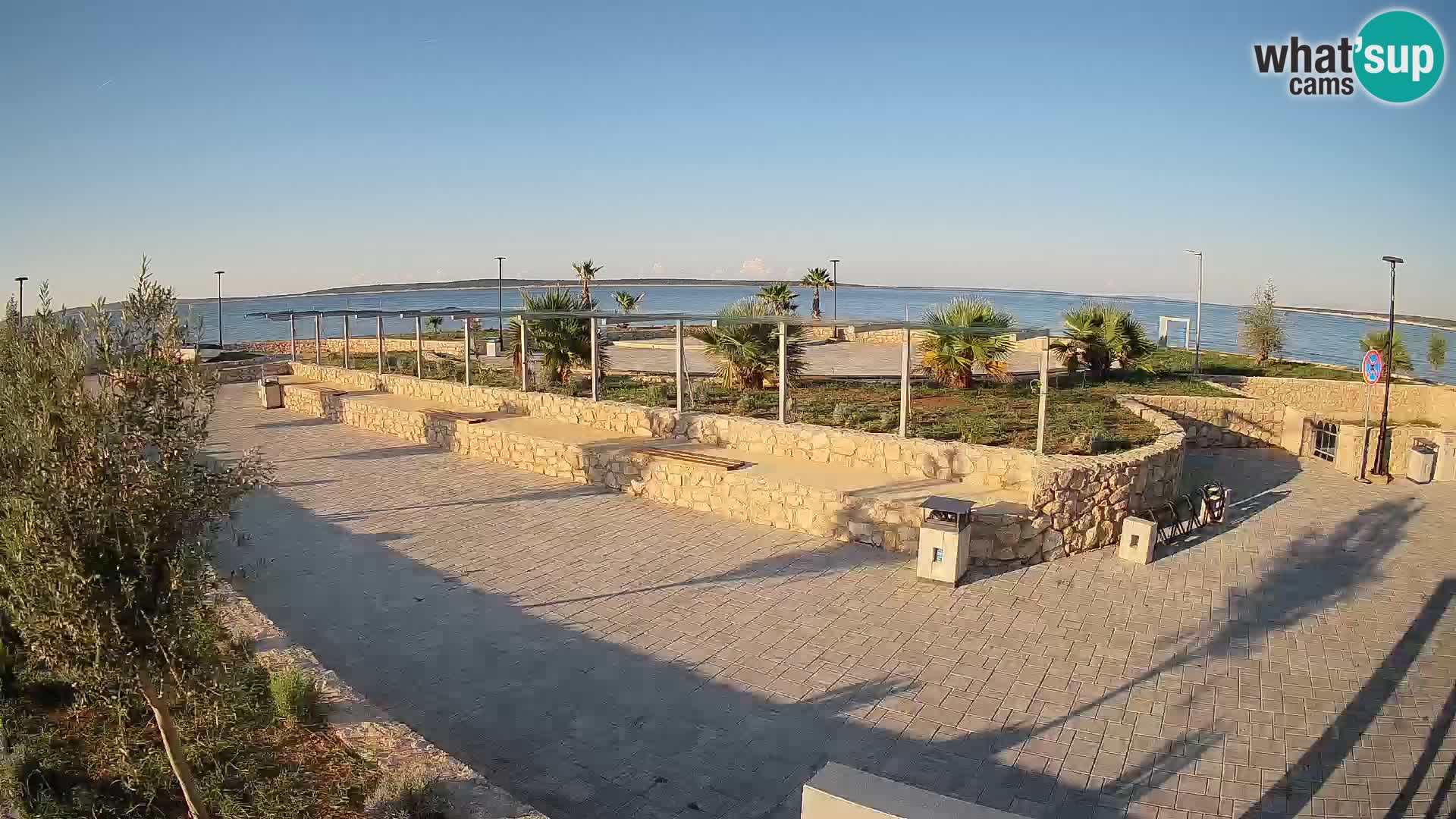 Webcam Mandre – Palco estivo Velika điga | Isola di Pag