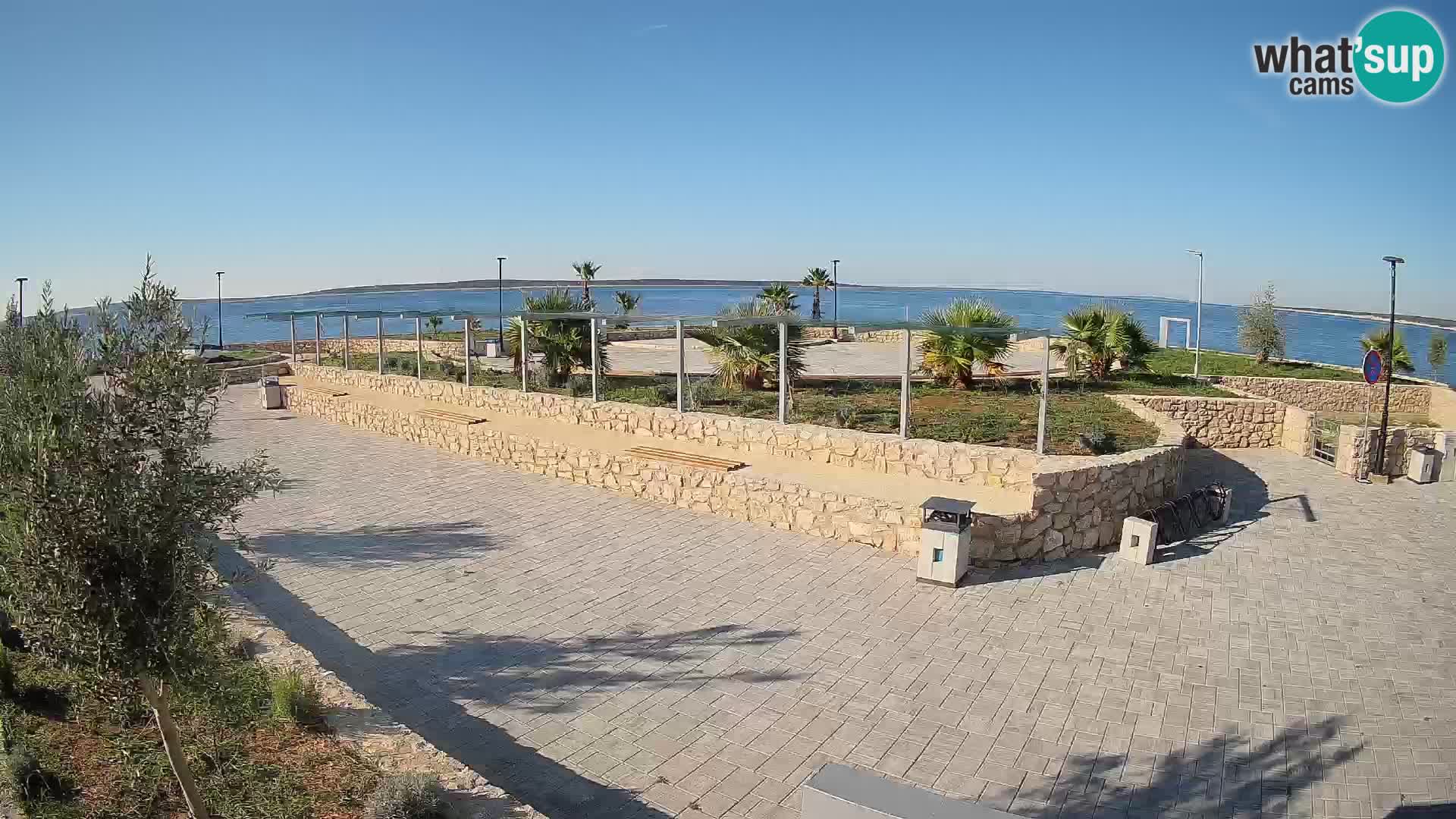 Mandre Summer Stage Webcam – Velika điga | Pag Island