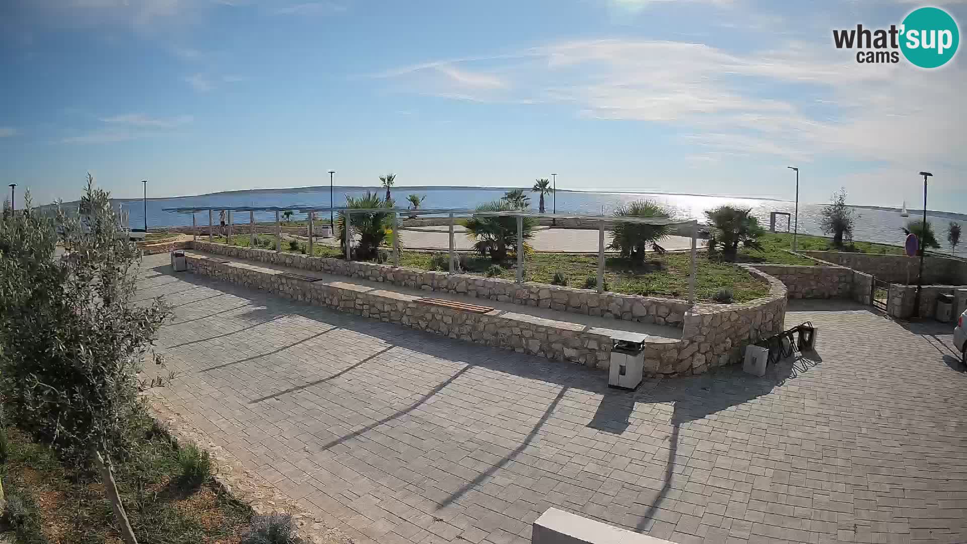 Mandre Summer Stage Webcam – Velika điga | Pag Island