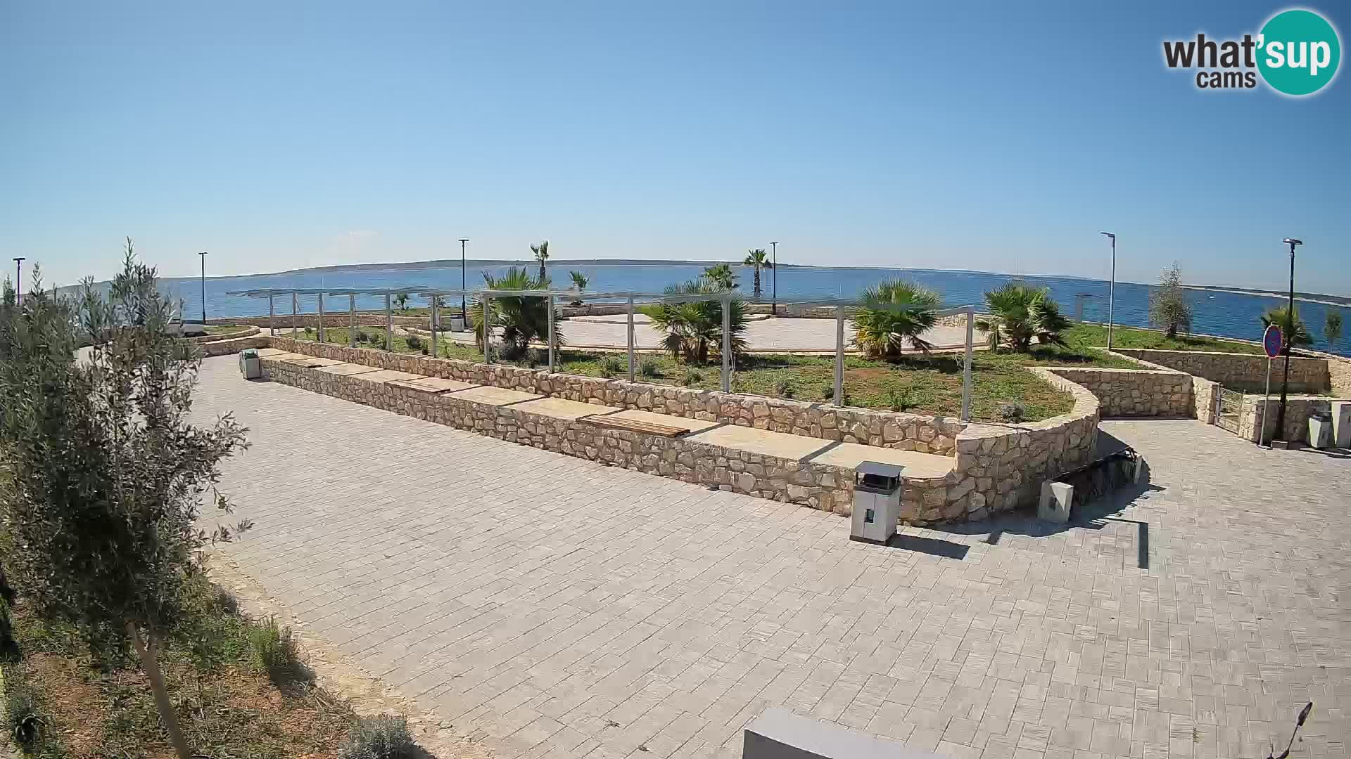 Mandre Summer Stage Webcam – Velika điga | Pag Island