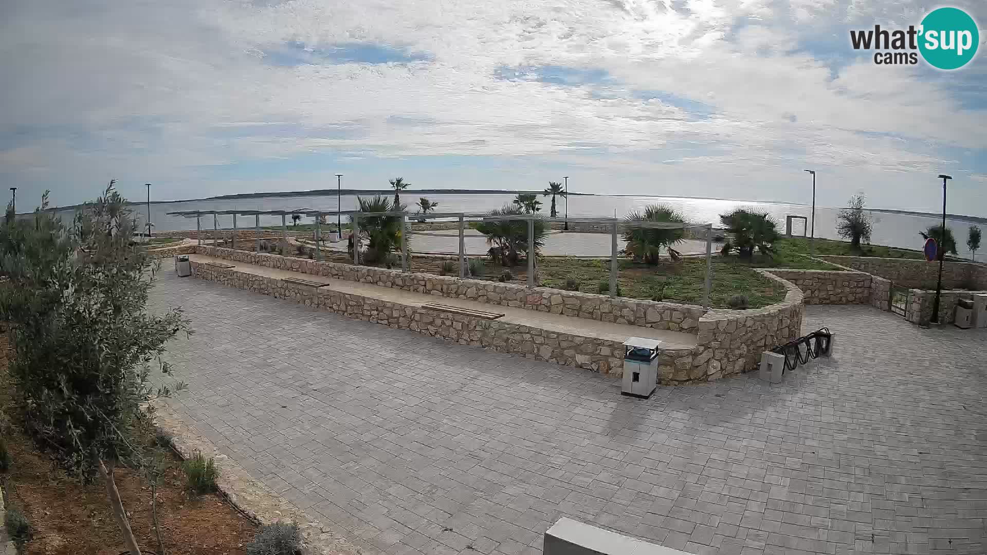 Mandre Summer Stage Webcam – Velika điga | Pag Island