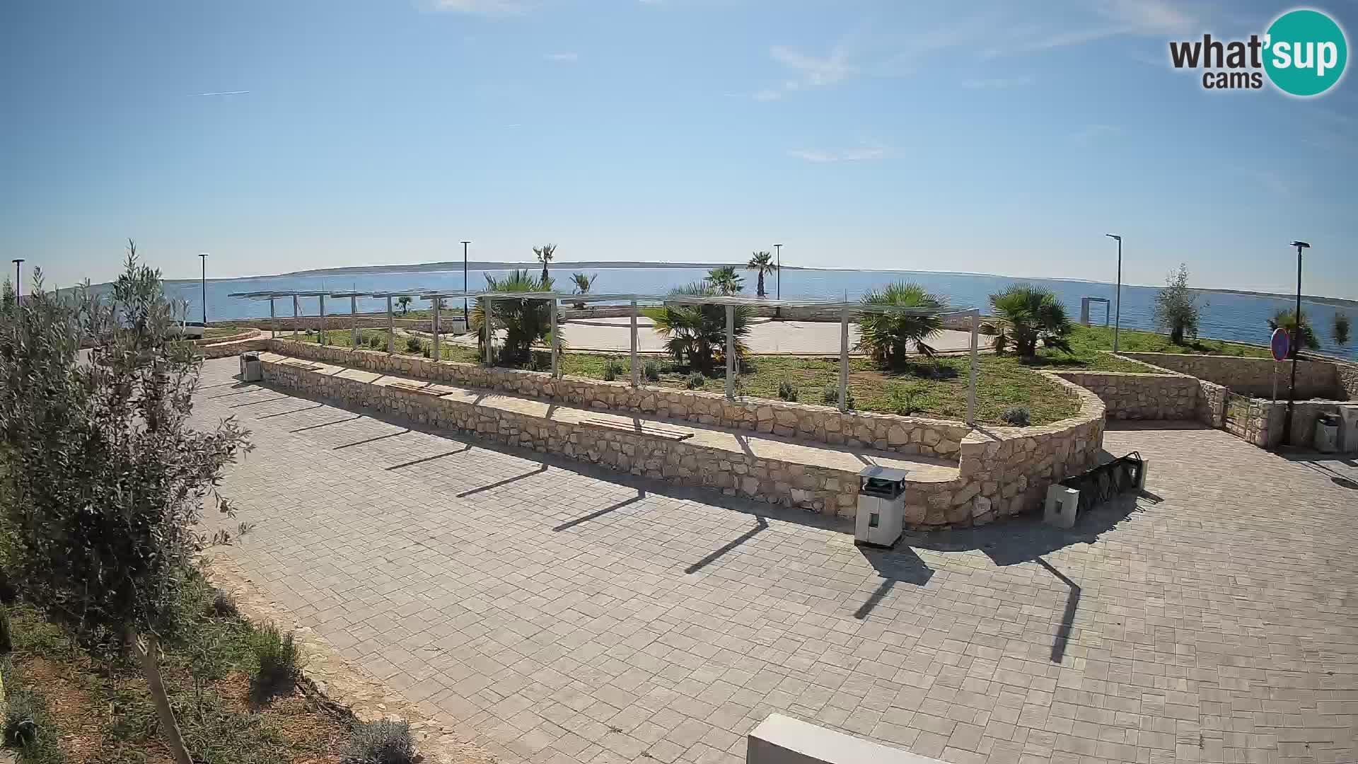 Mandre Summer Stage Webcam – Velika điga | Pag Island