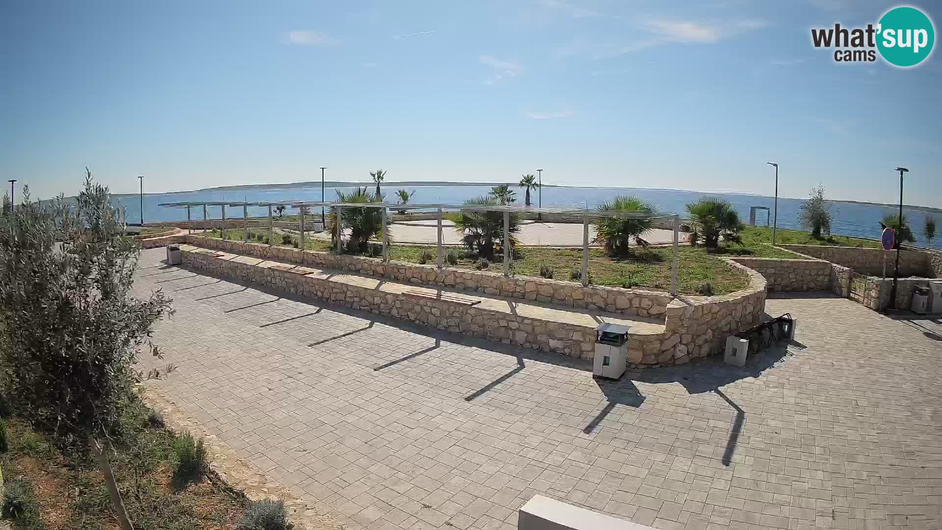 Mandre Summer Stage Webcam – Velika điga | Pag Island
