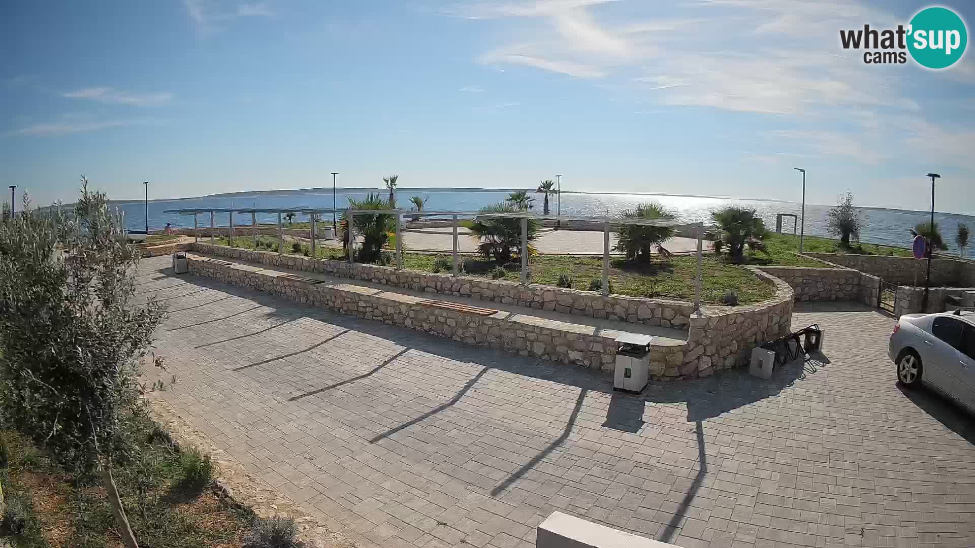 Mandre Summer Stage Webcam – Velika điga | Pag Island