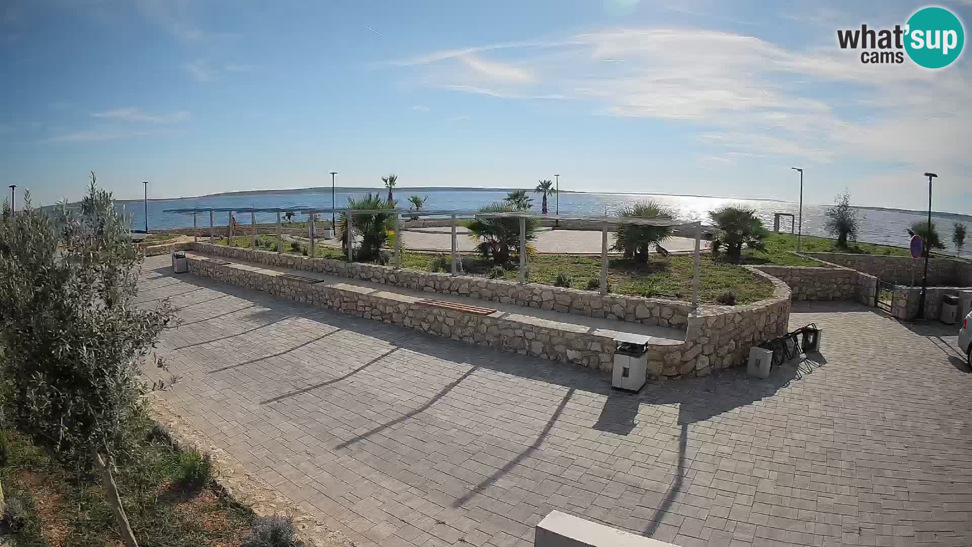 Mandre Summer Stage Webcam – Velika điga | Pag Island