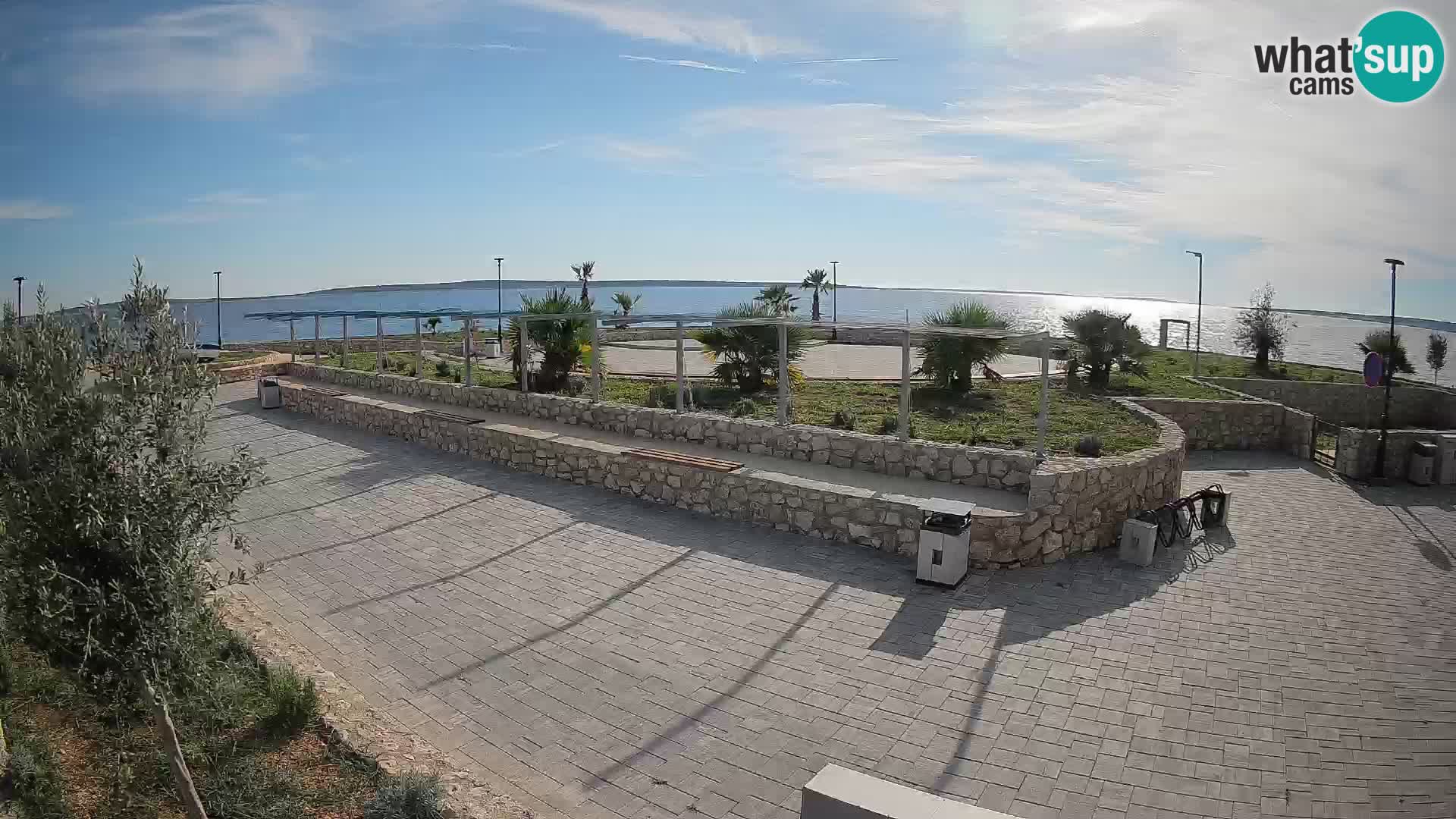 Mandre Summer Stage Webcam – Velika điga | Pag Island