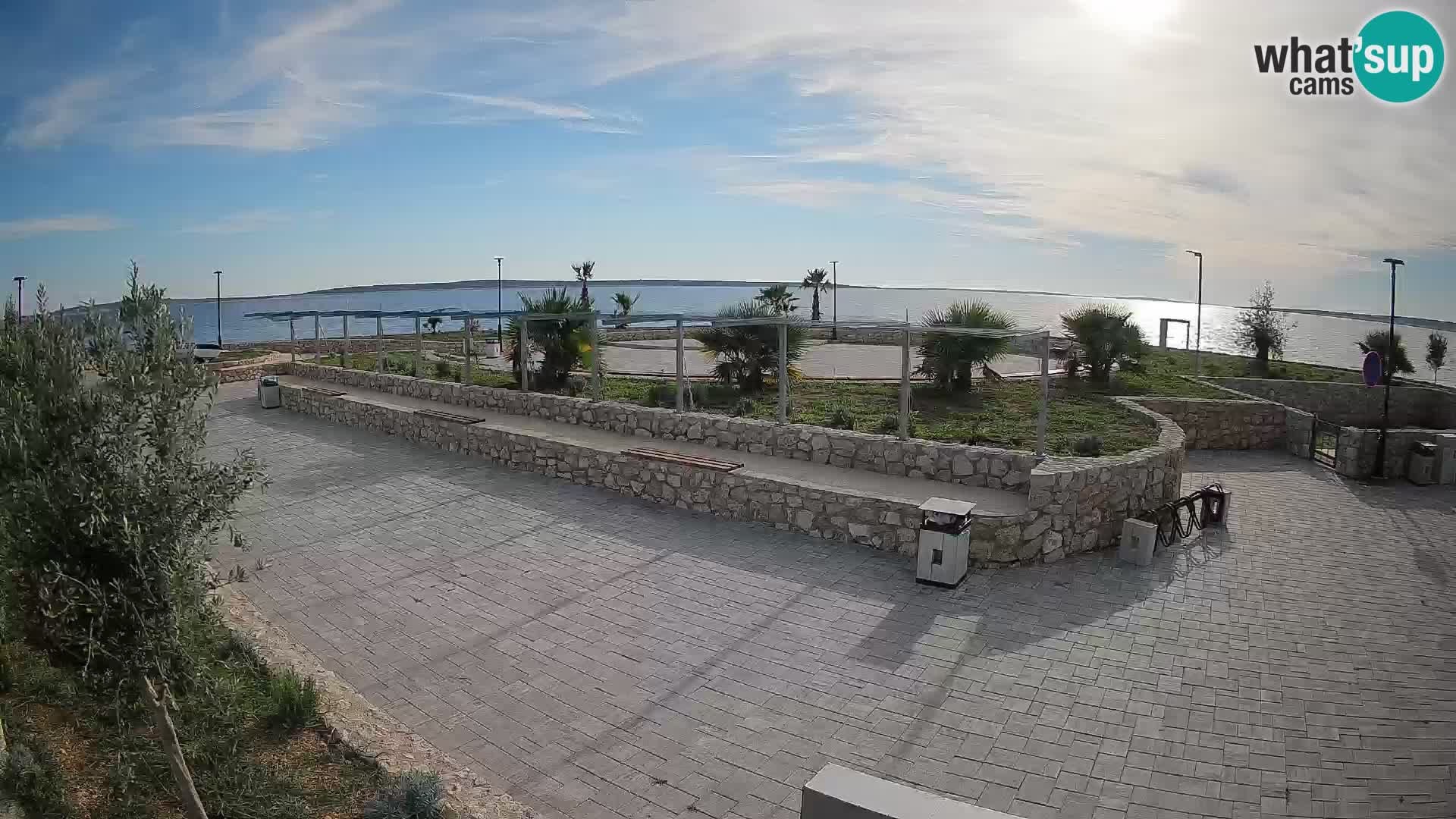 Mandre Summer Stage Webcam – Velika điga | Pag Island