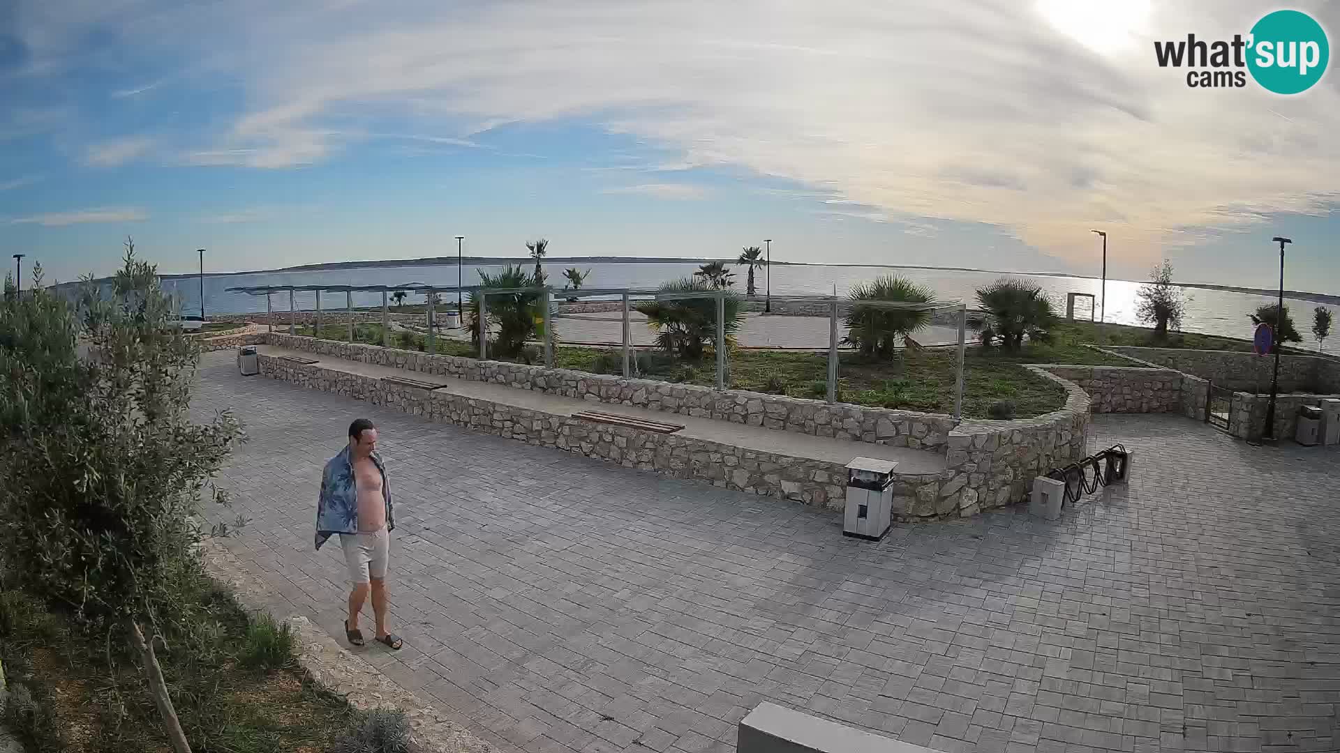 Mandre Summer Stage Webcam – Velika điga | Pag Island
