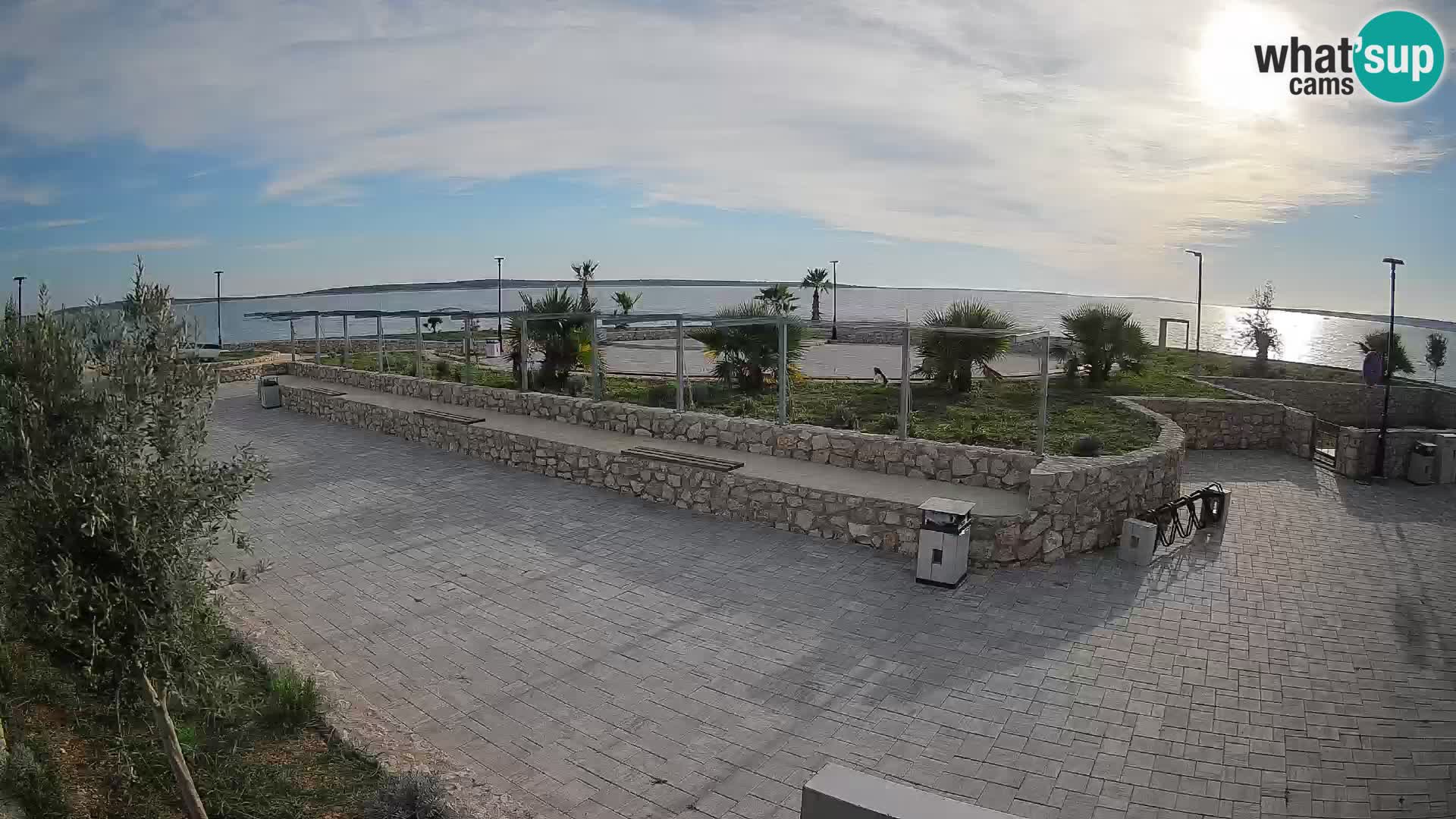 Webcam Mandre – Scène estivale Velika điga | Île de Pag