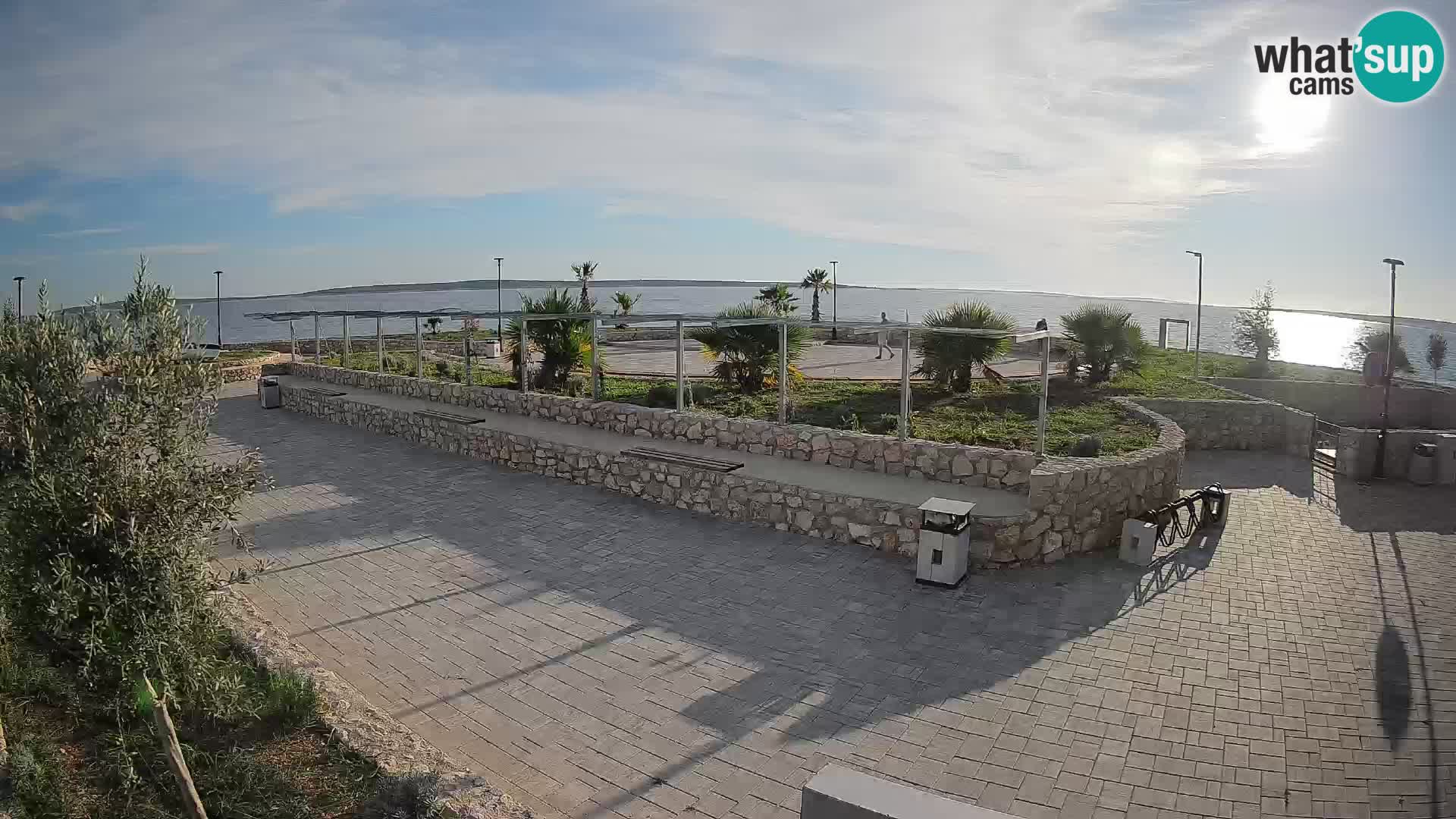 Mandre Summer Stage Webcam – Velika điga | Pag Island