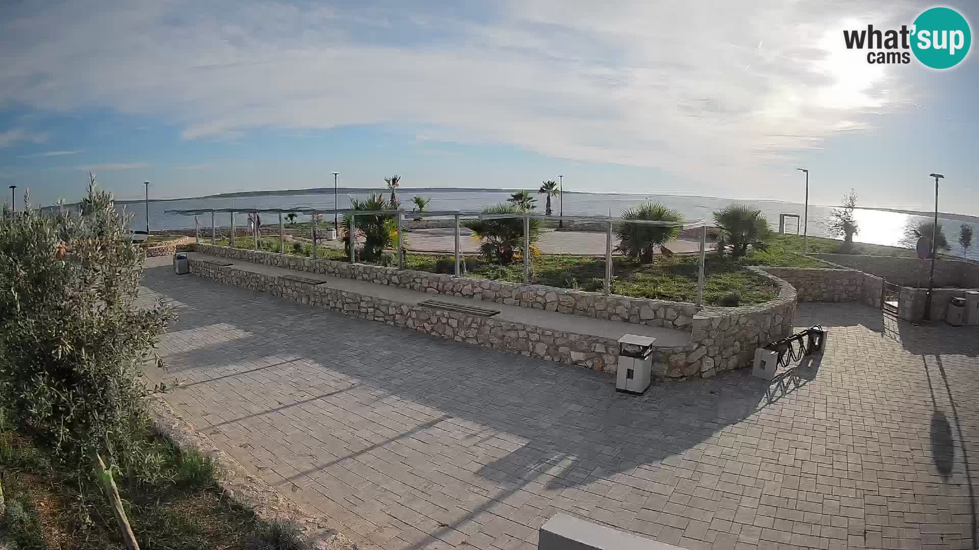Webcam Mandre – Escenario de verano Velika điga | Isla de Pag