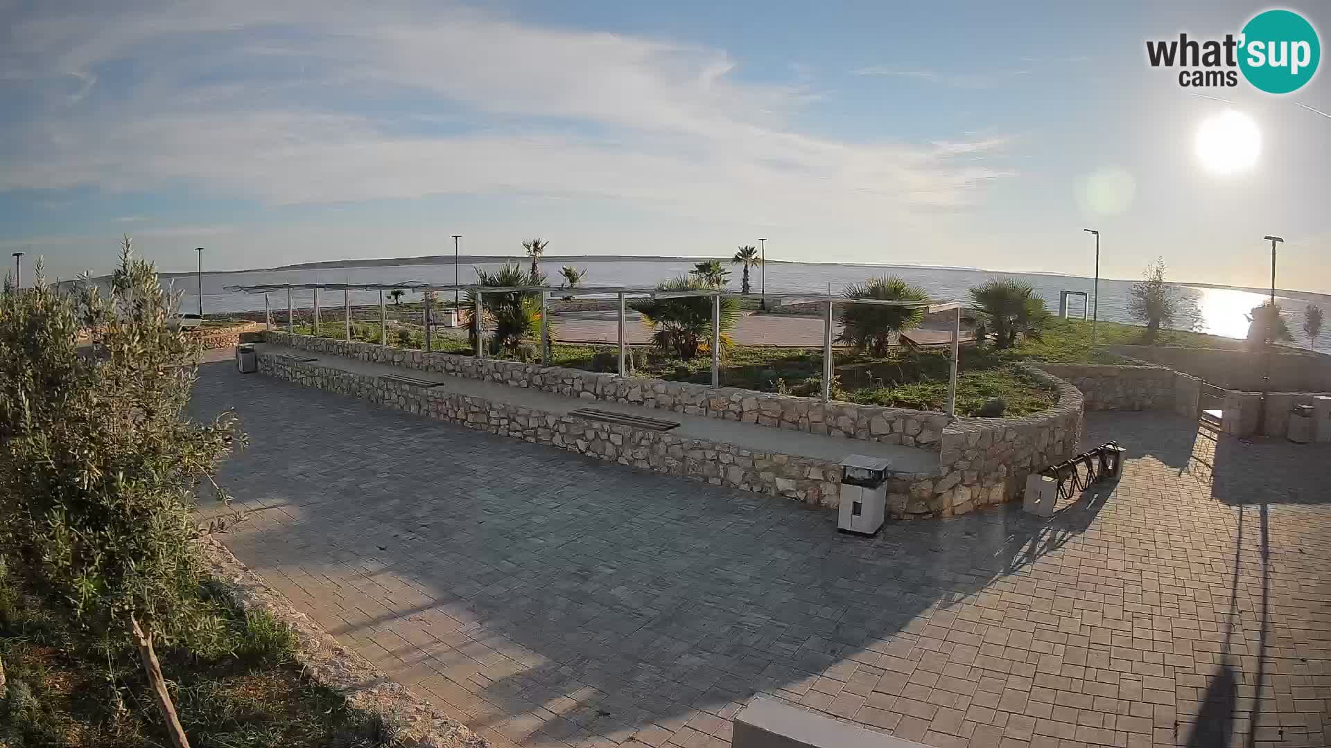 Webcam Mandre – Scène estivale Velika điga | Île de Pag