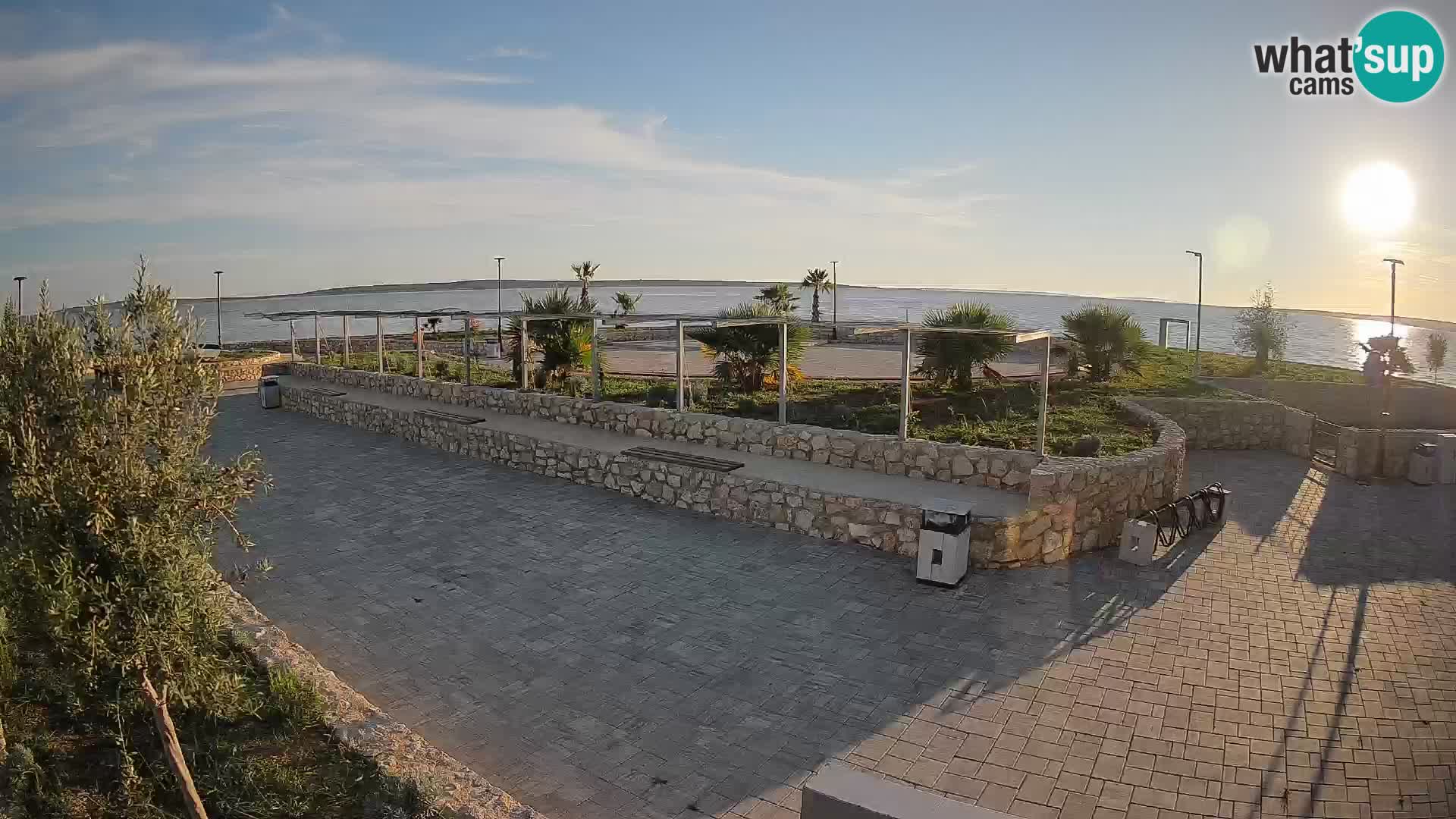 Webcam Mandre – Palco estivo Velika điga | Isola di Pag