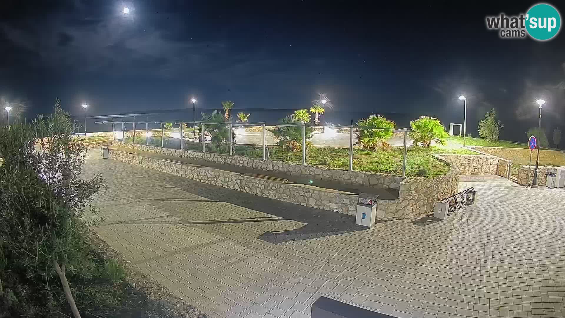 Mandre Sommerbühne Webcam – Velika điga | Insel Pag