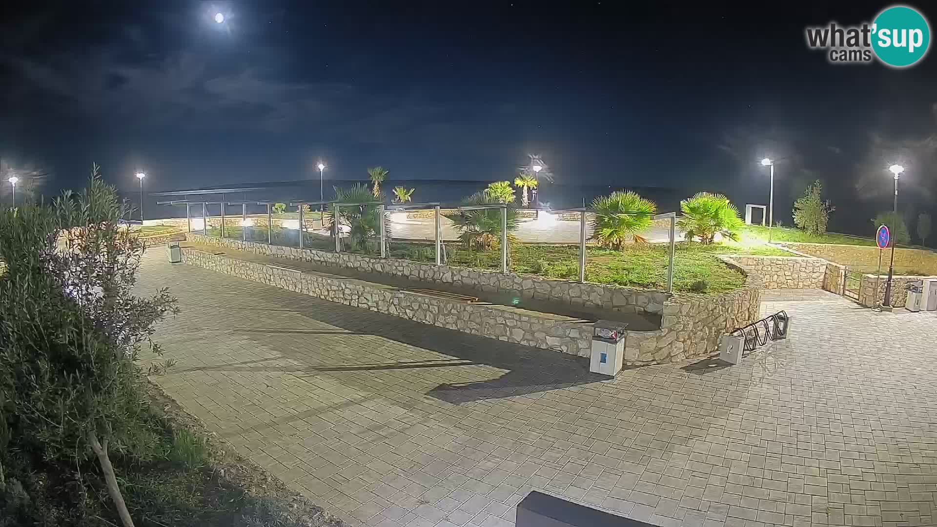 Webcam Mandre – Palco estivo Velika điga | Isola di Pag