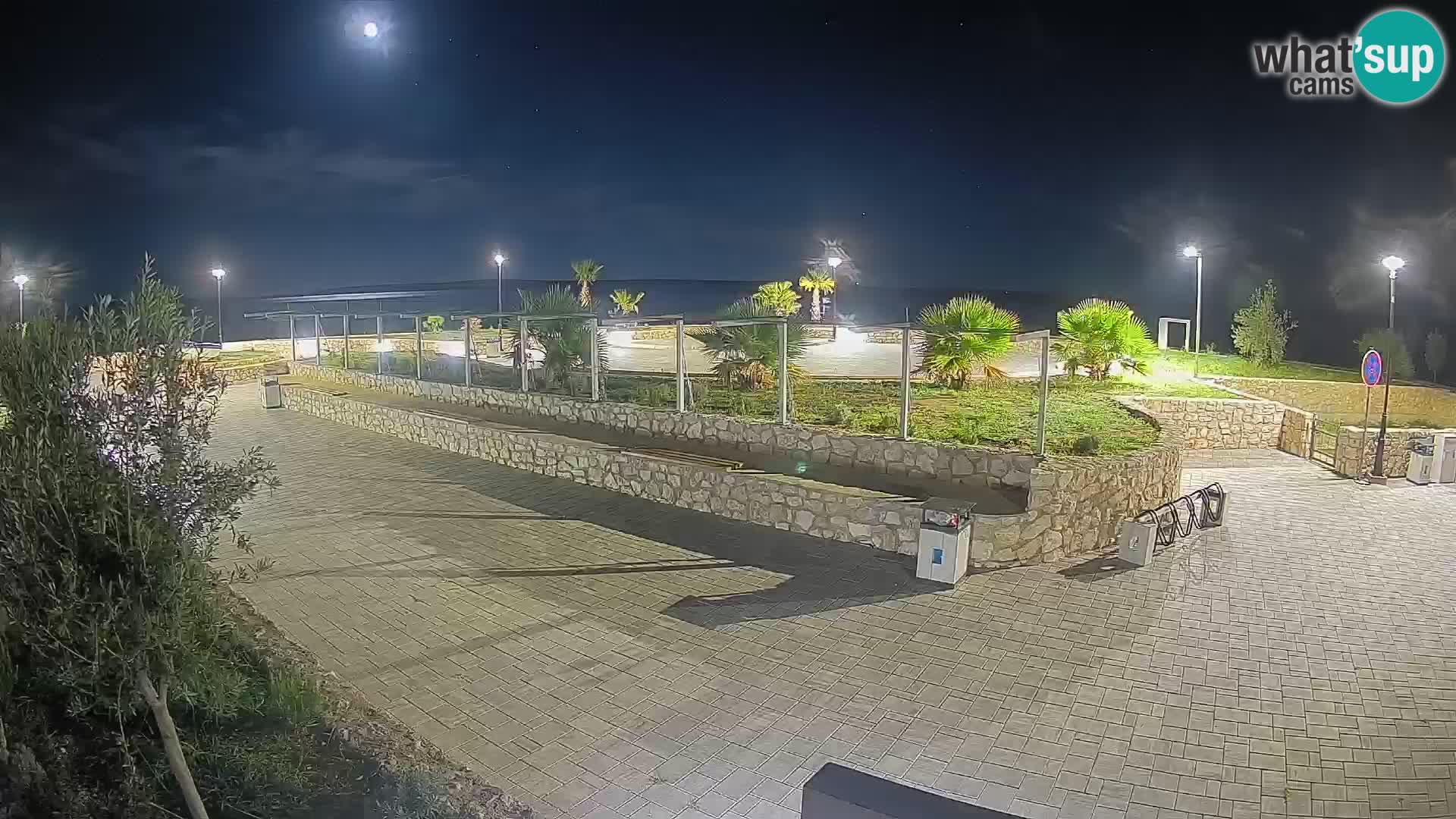 Mandre Sommerbühne Webcam – Velika điga | Insel Pag
