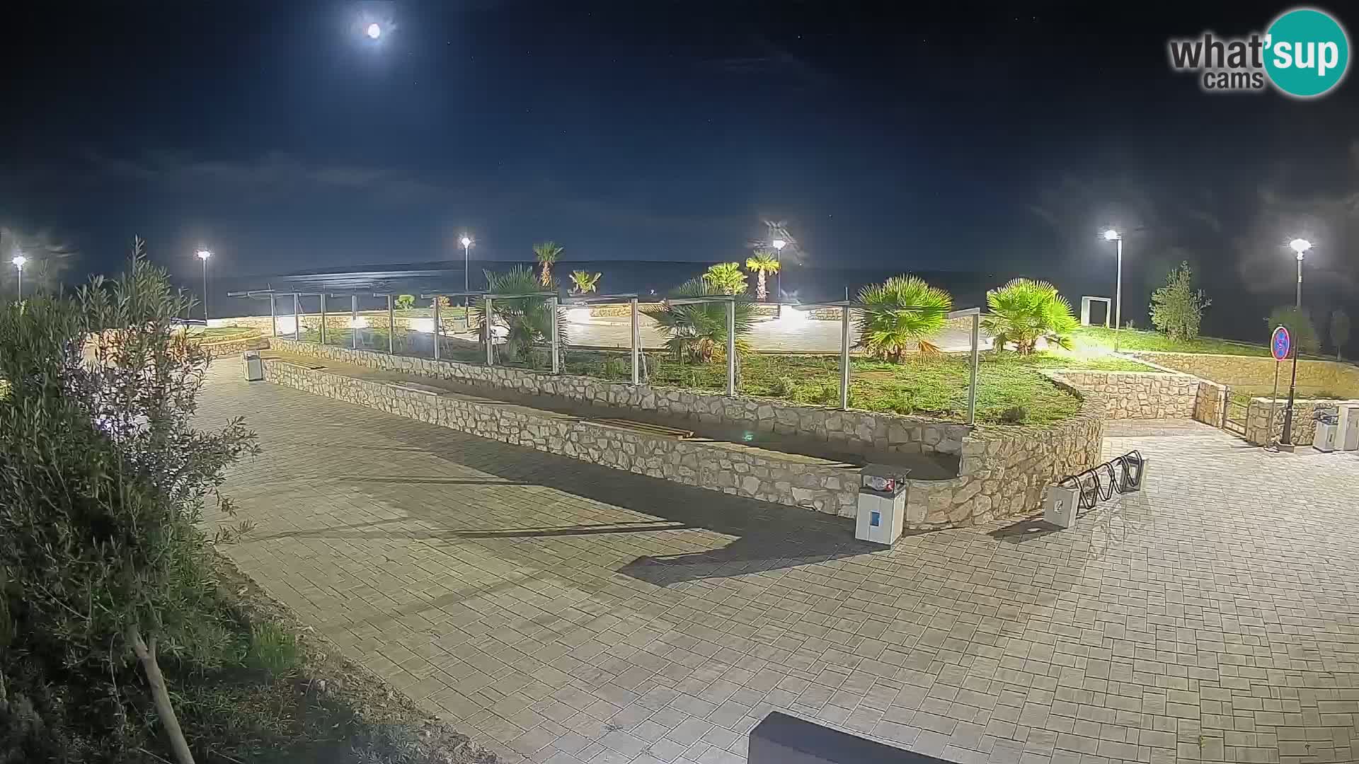 Webcam Mandre – Escenario de verano Velika điga | Isla de Pag