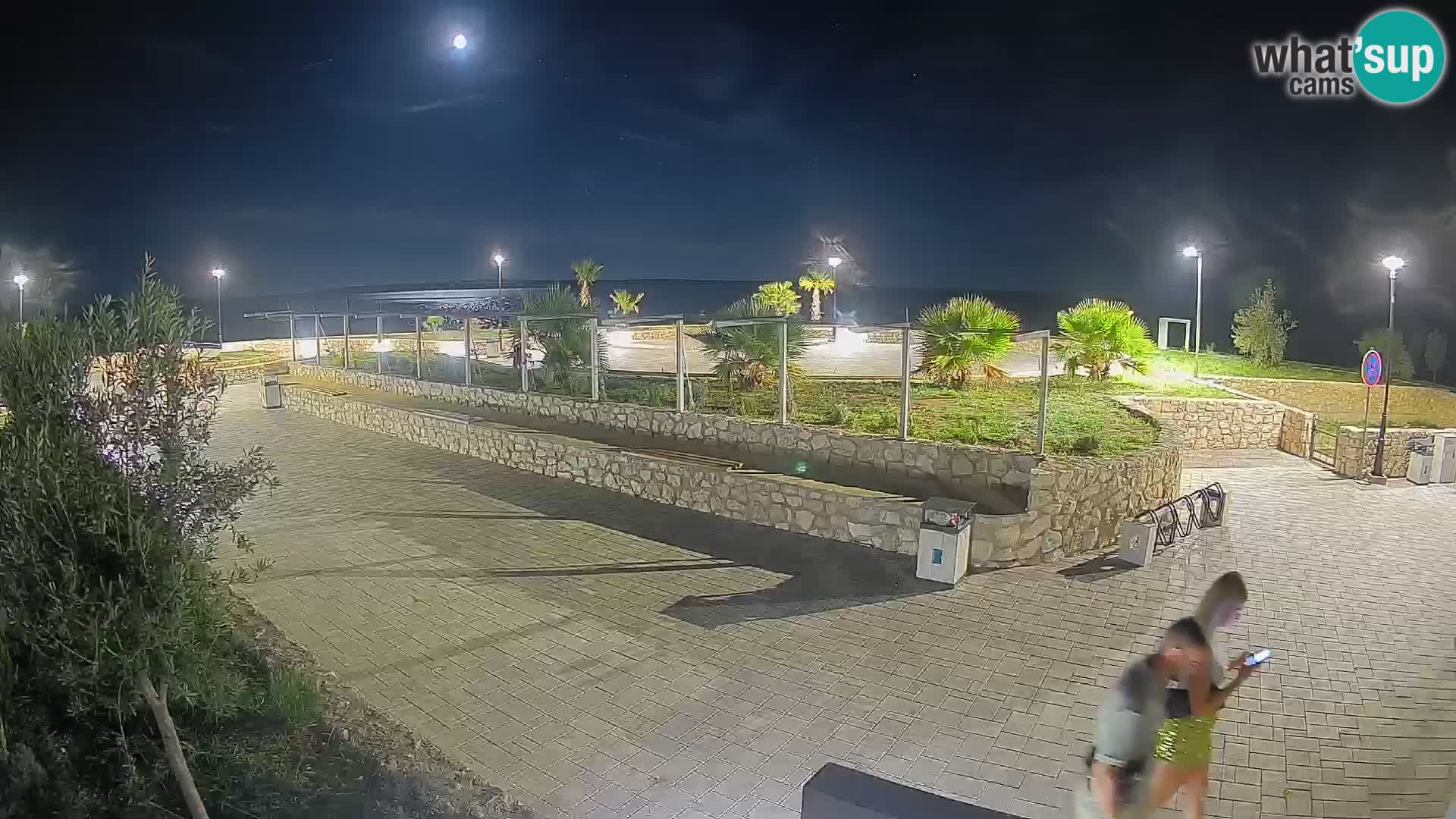 Webcam Mandre – Scène estivale Velika điga | Île de Pag