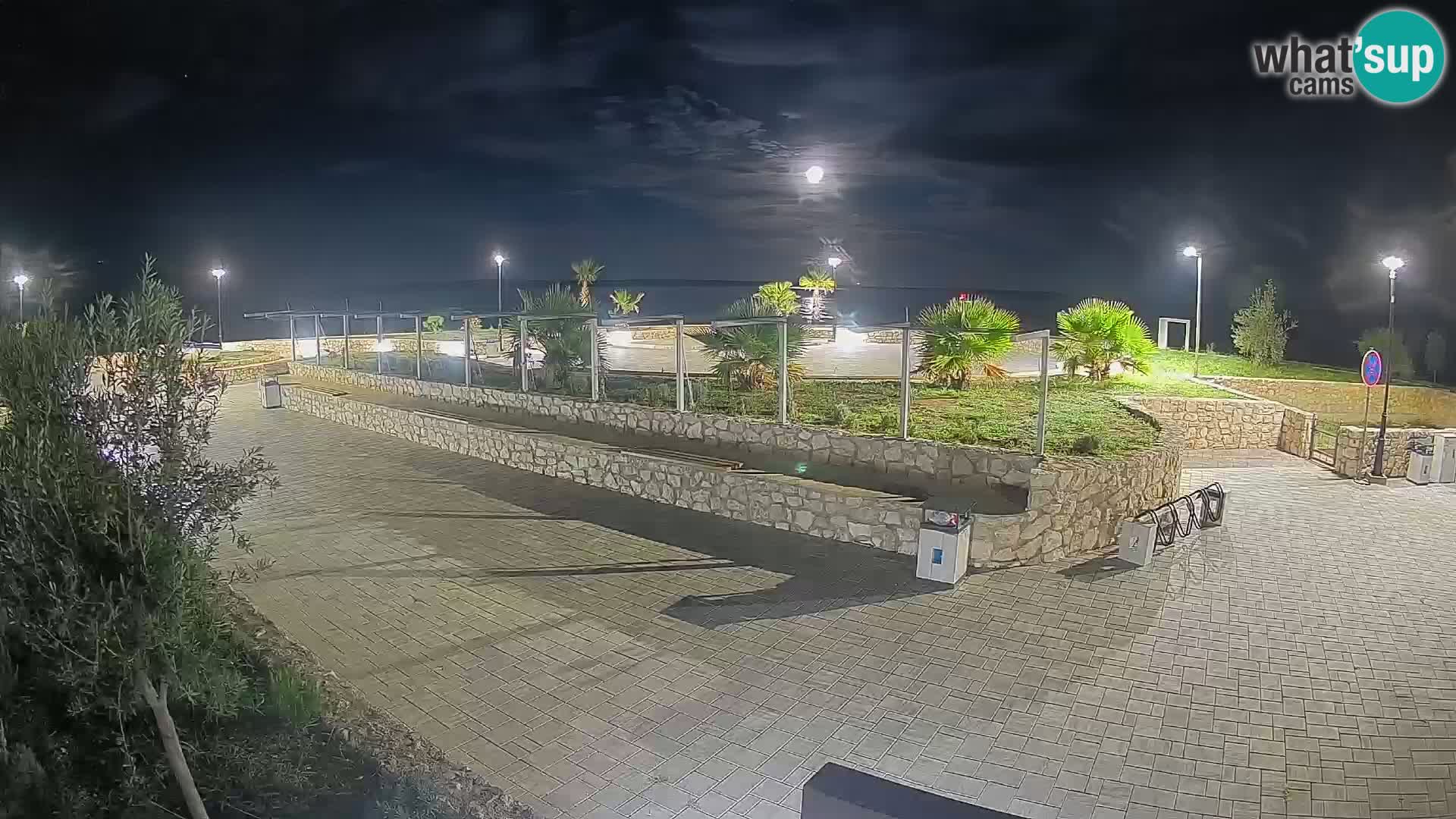 Mandre Summer Stage Webcam – Velika điga | Pag Island