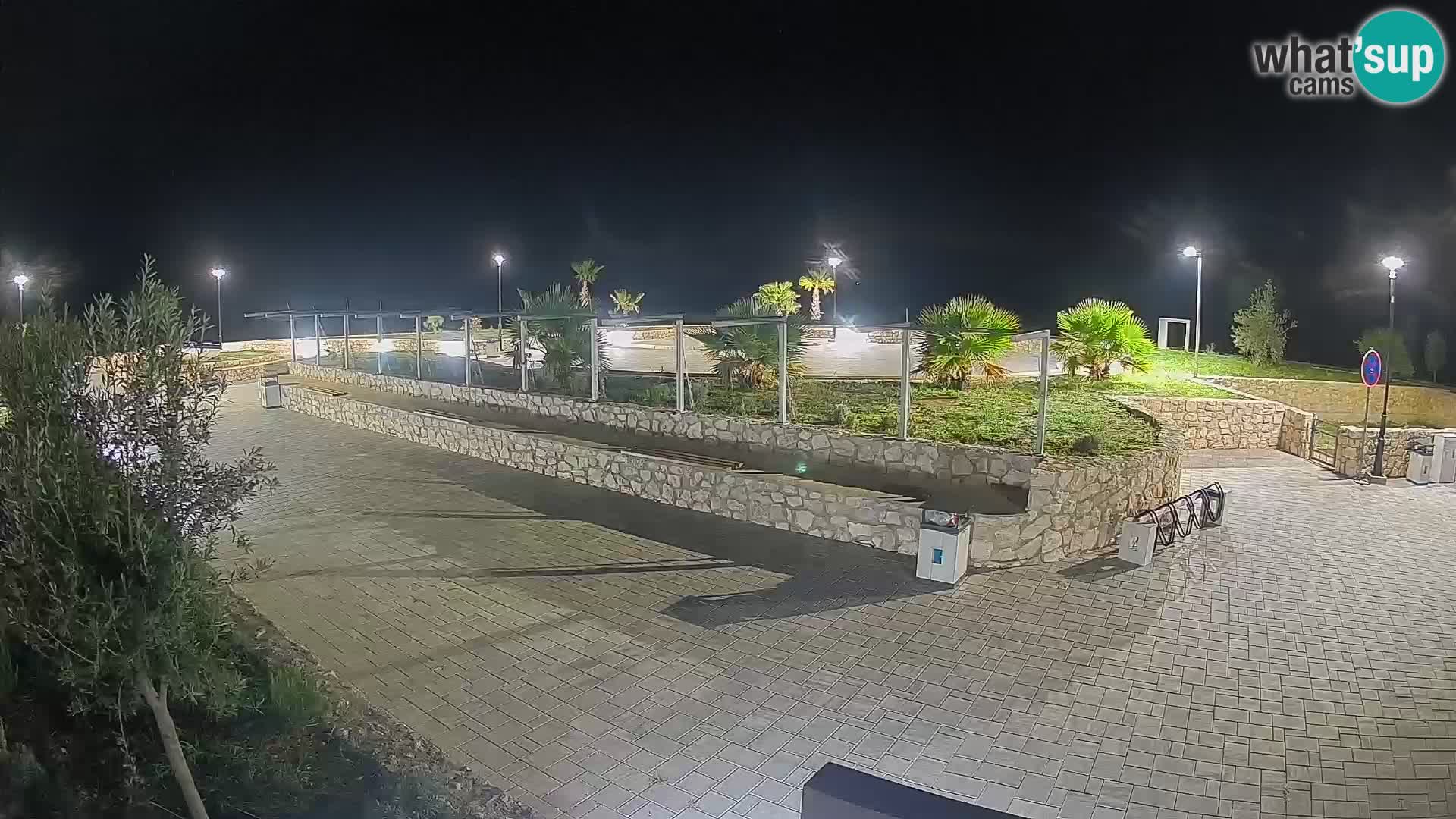 Mandre Summer Stage Webcam – Velika điga | Pag Island