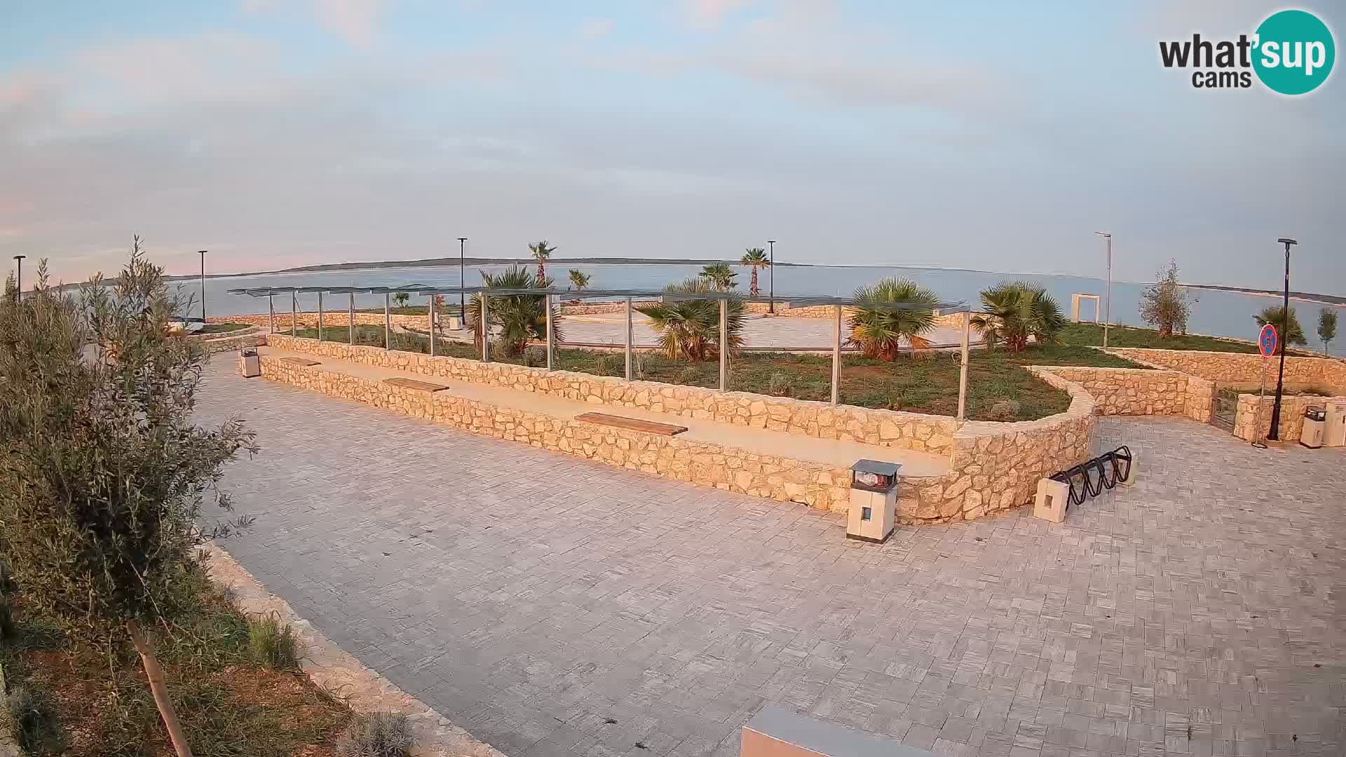 Mandre Summer Stage Webcam – Velika điga | Pag Island