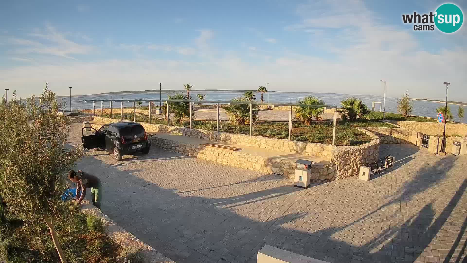 Mandre Summer Stage Webcam – Velika điga | Pag Island