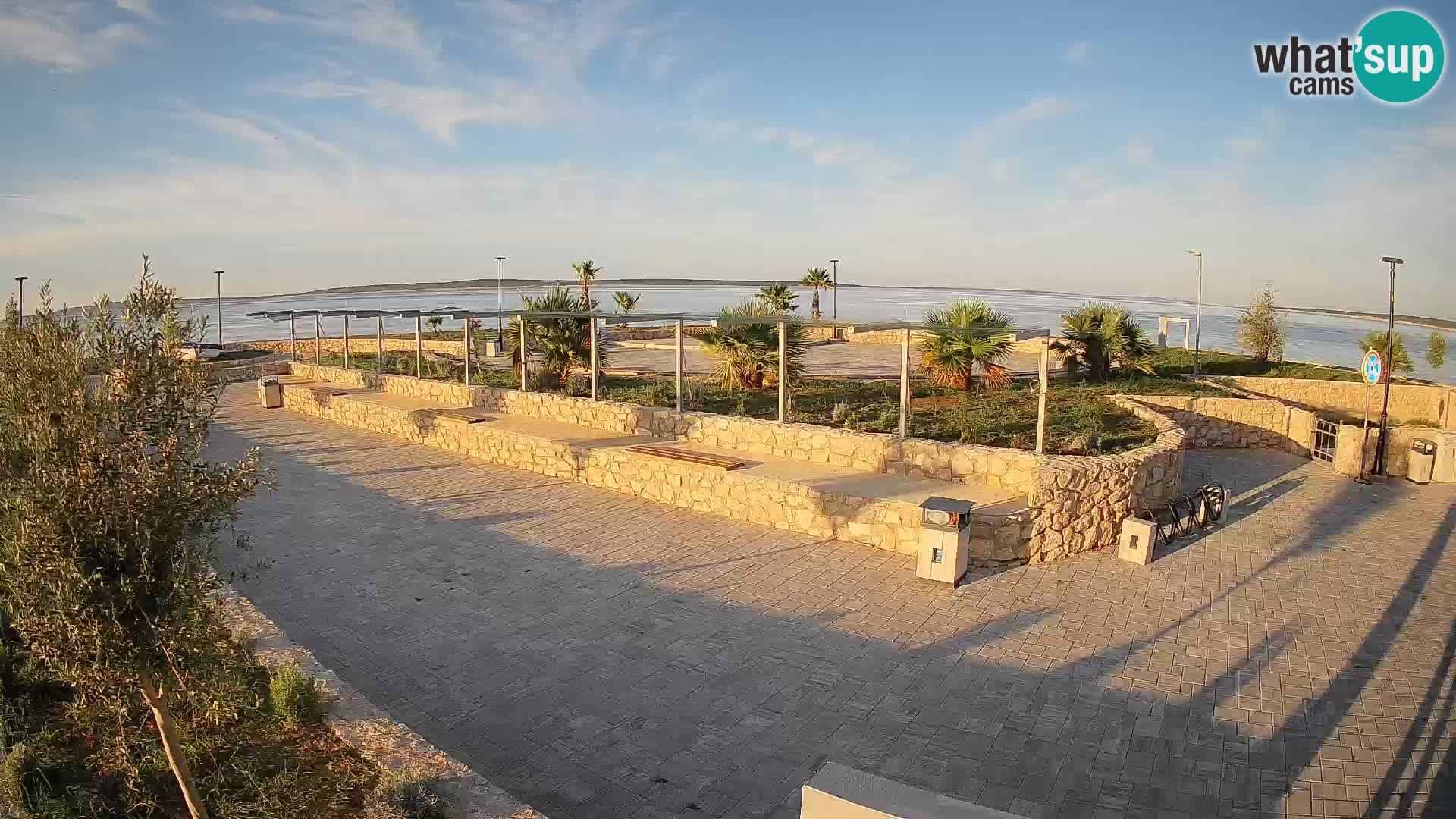 Mandre Summer Stage Webcam – Velika điga | Pag Island