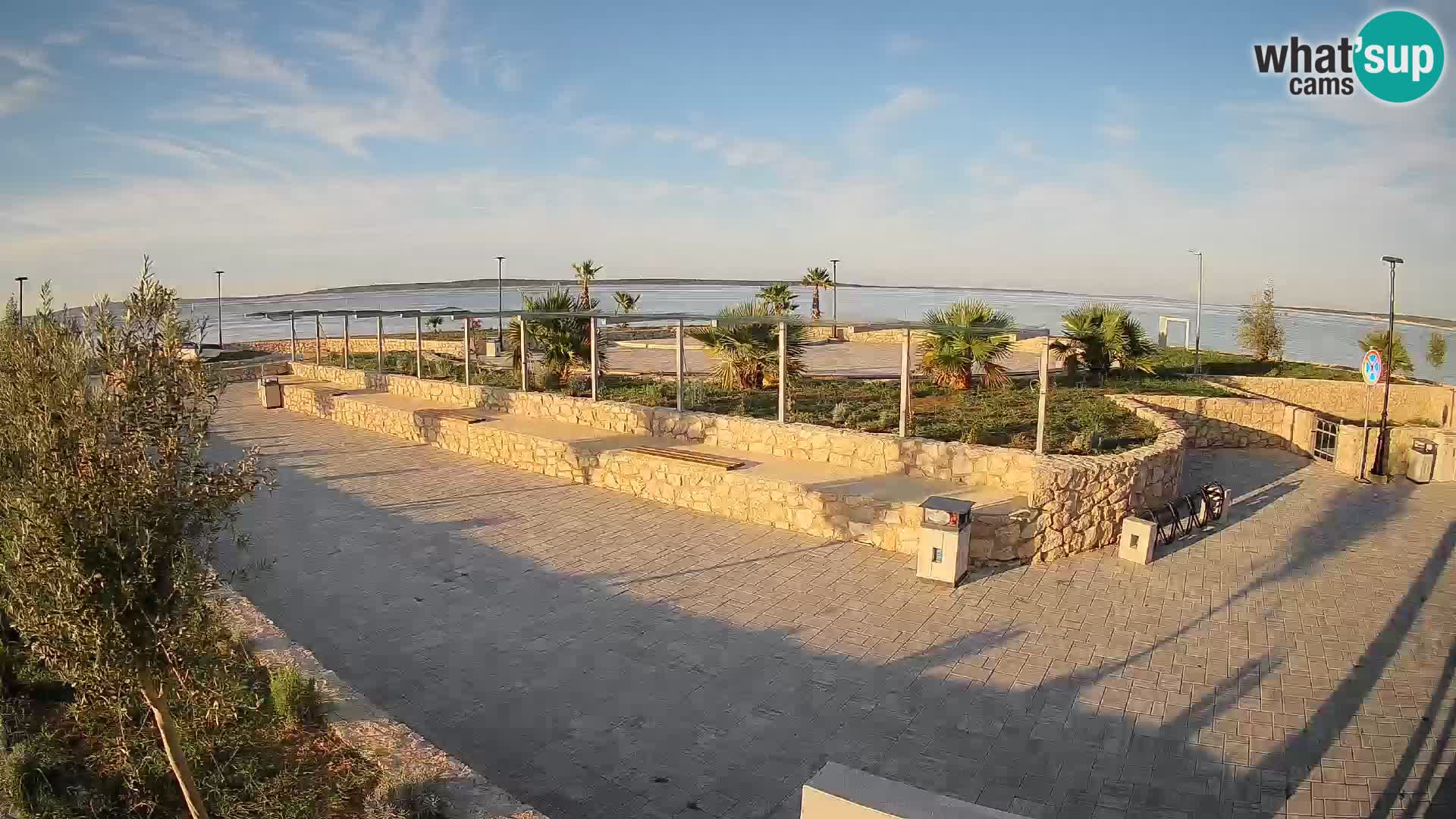 Webcam Mandre – Palco estivo Velika điga | Isola di Pag