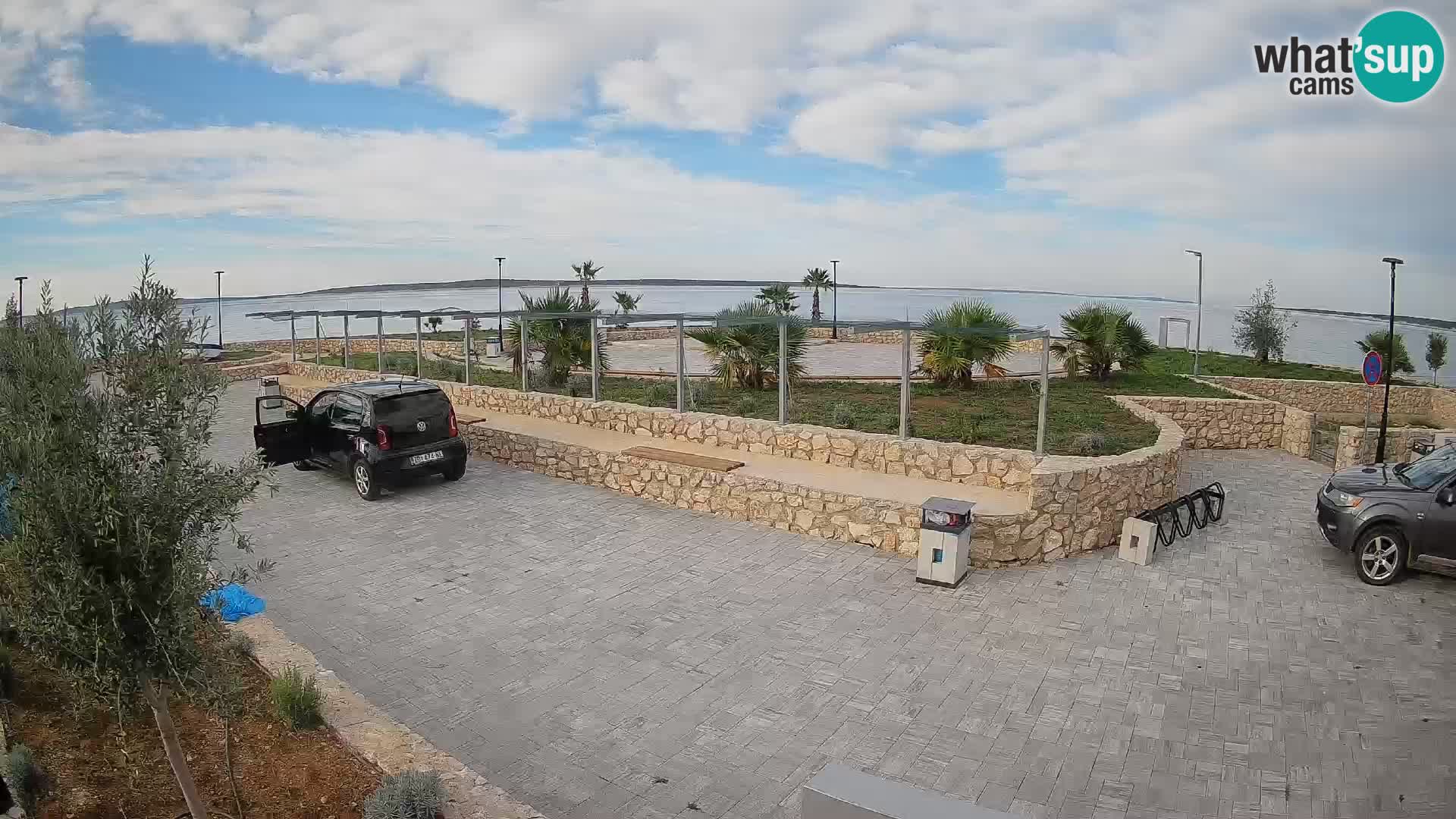 Webcam Mandre – Escenario de verano Velika điga | Isla de Pag