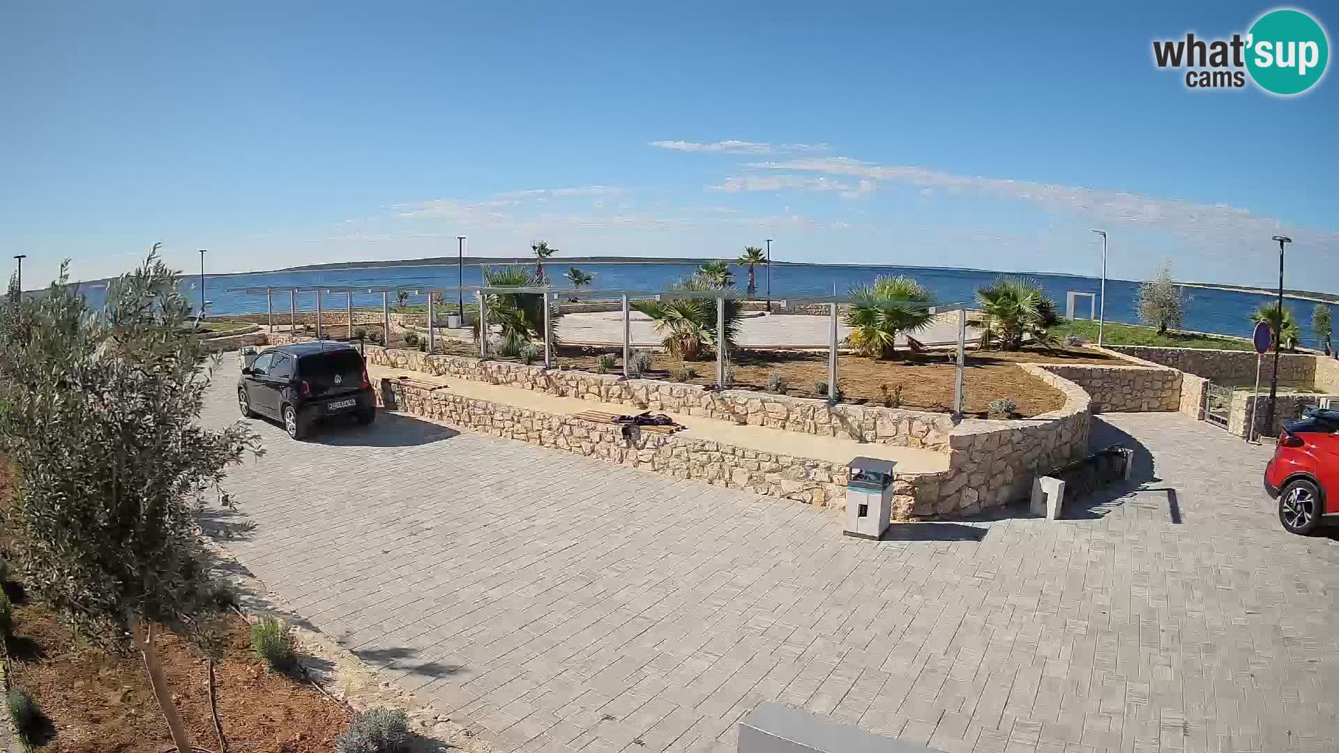 Mandre Summer Stage Webcam – Velika điga | Pag Island