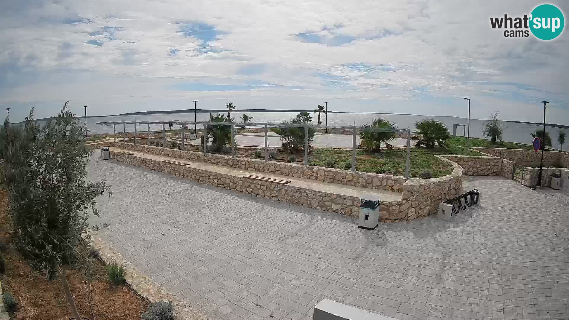 Mandre Summer Stage Webcam – Velika điga | Pag Island