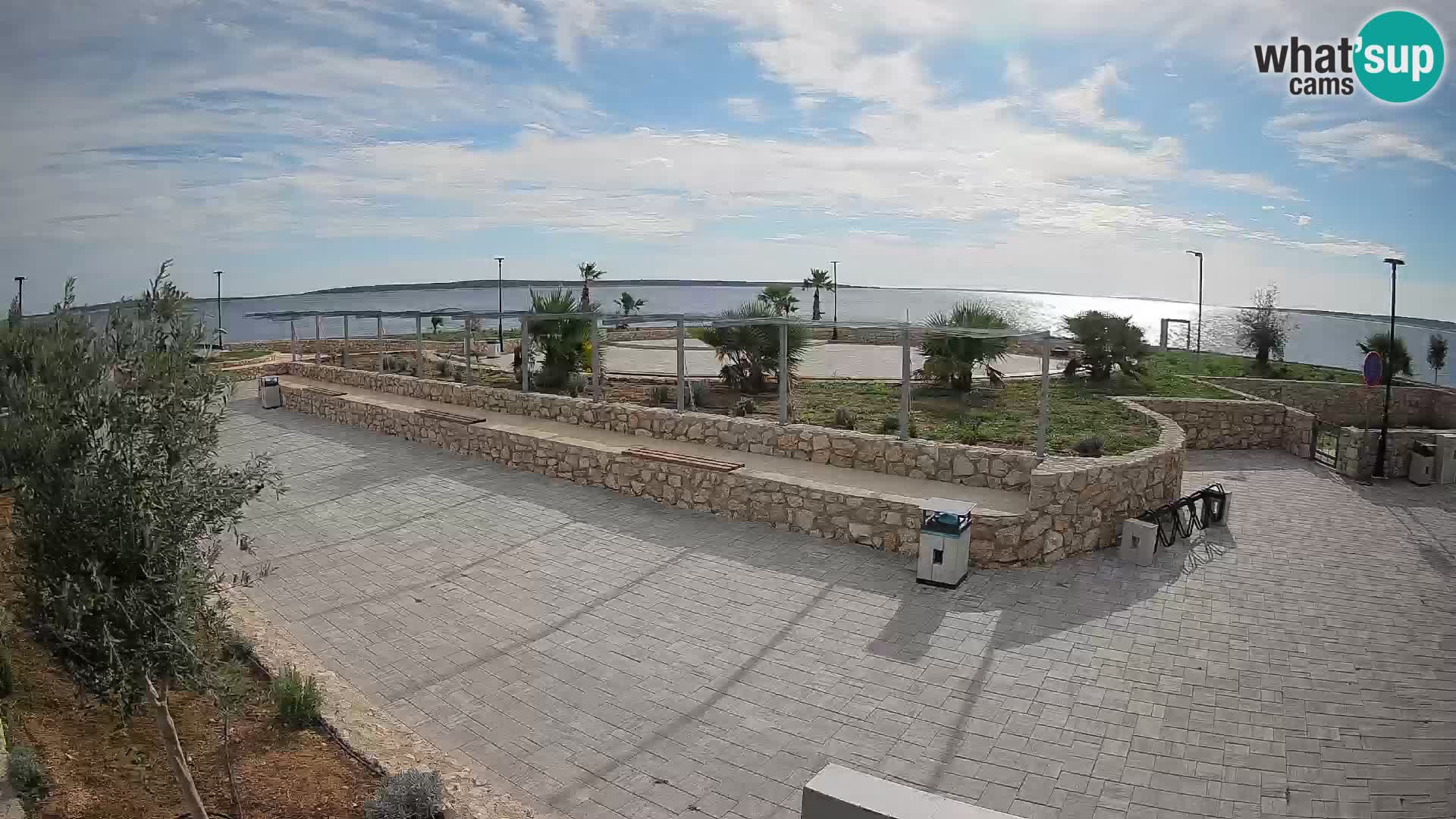 Mandre Summer Stage Webcam – Velika điga | Pag Island