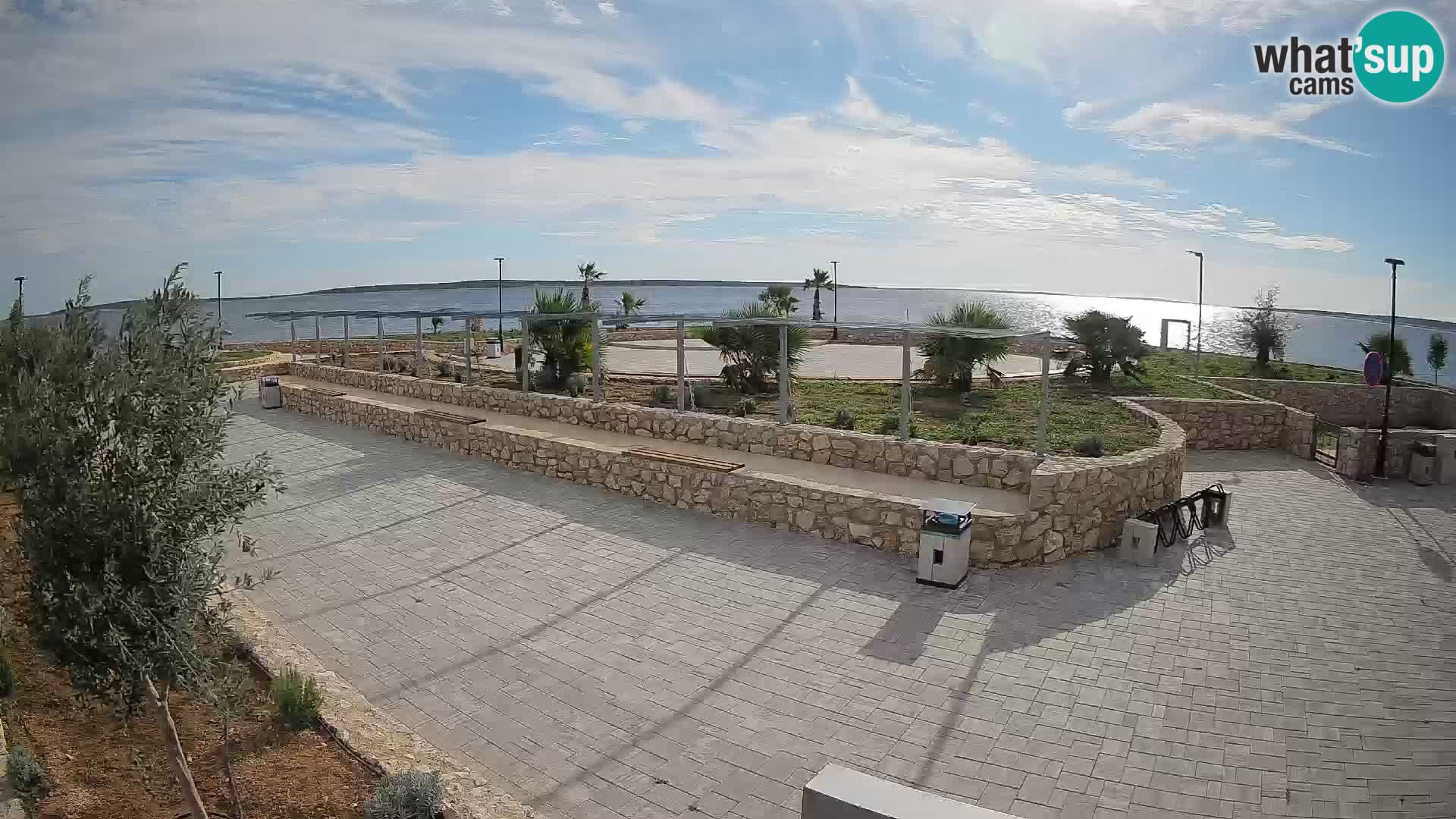 Mandre Summer Stage Webcam – Velika điga | Pag Island