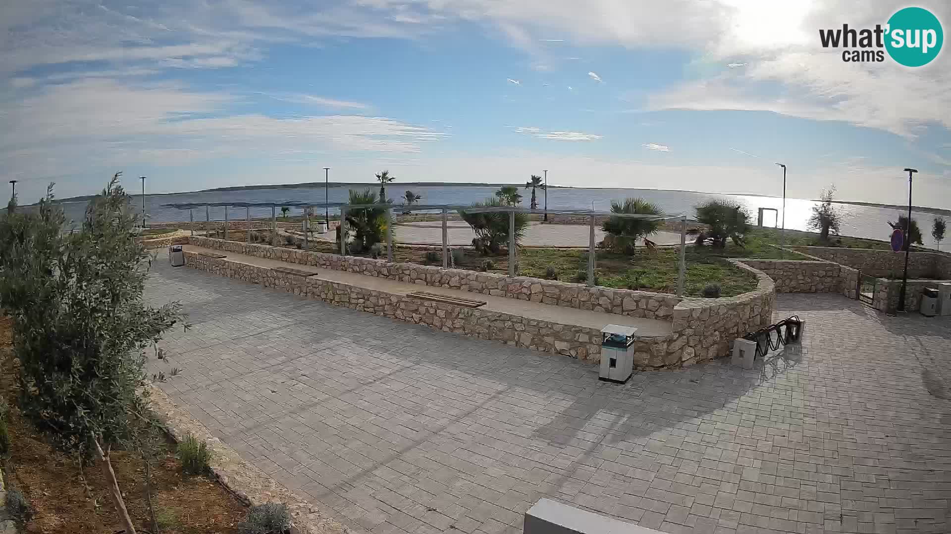 Mandre Summer Stage Webcam – Velika điga | Pag Island