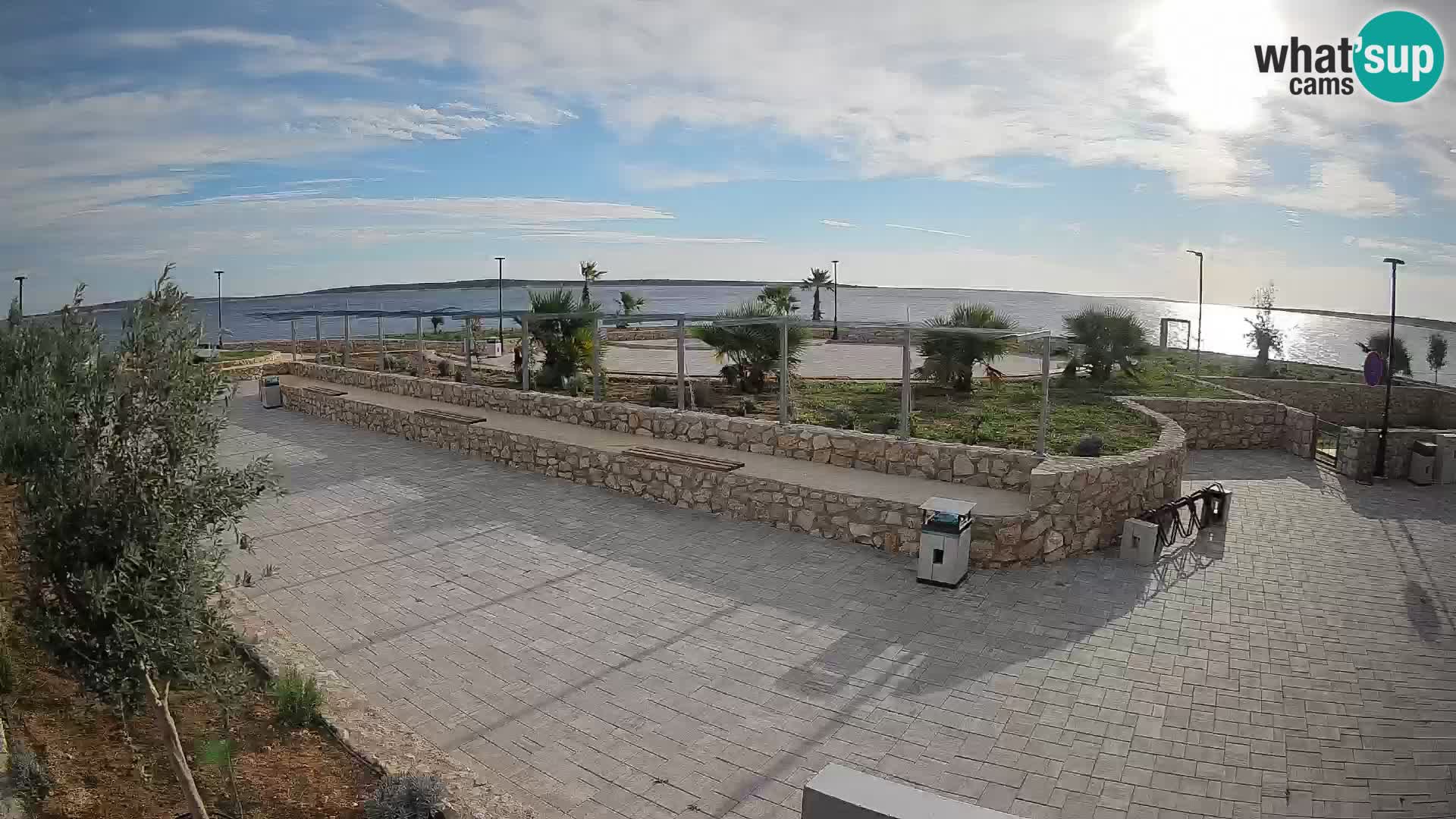 Mandre Summer Stage Webcam – Velika điga | Pag Island