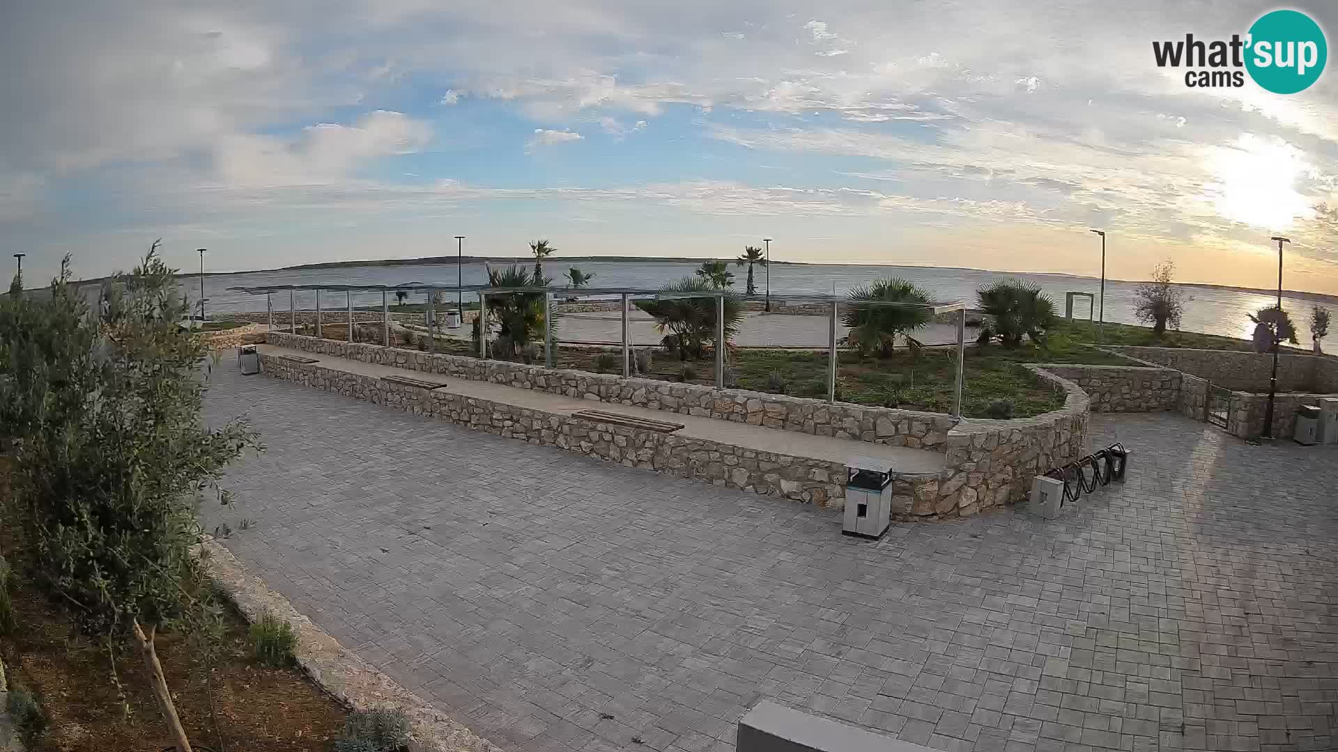 Mandre Summer Stage Webcam – Velika điga | Pag Island