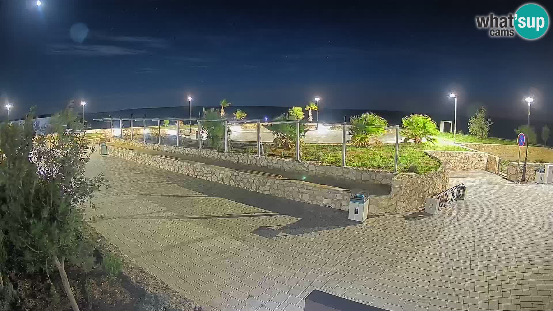 Webcam Mandre – Palco estivo Velika điga | Isola di Pag