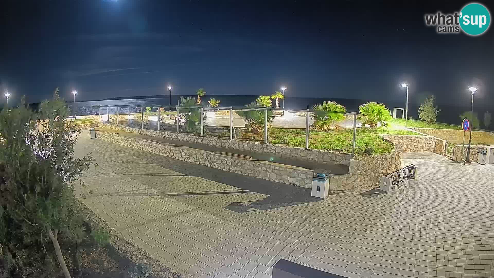 Mandre Summer Stage Webcam – Velika điga | Pag Island