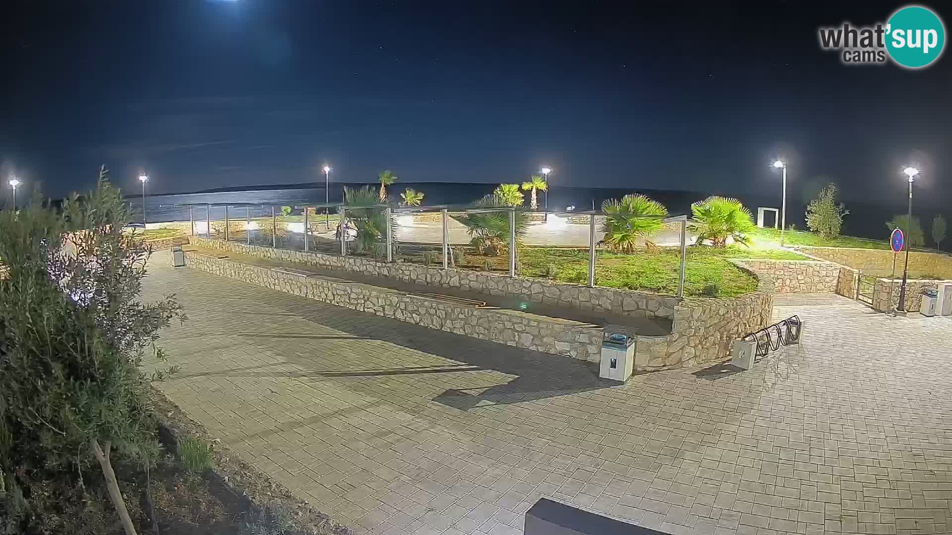 Webcam Mandre – Palco estivo Velika điga | Isola di Pag